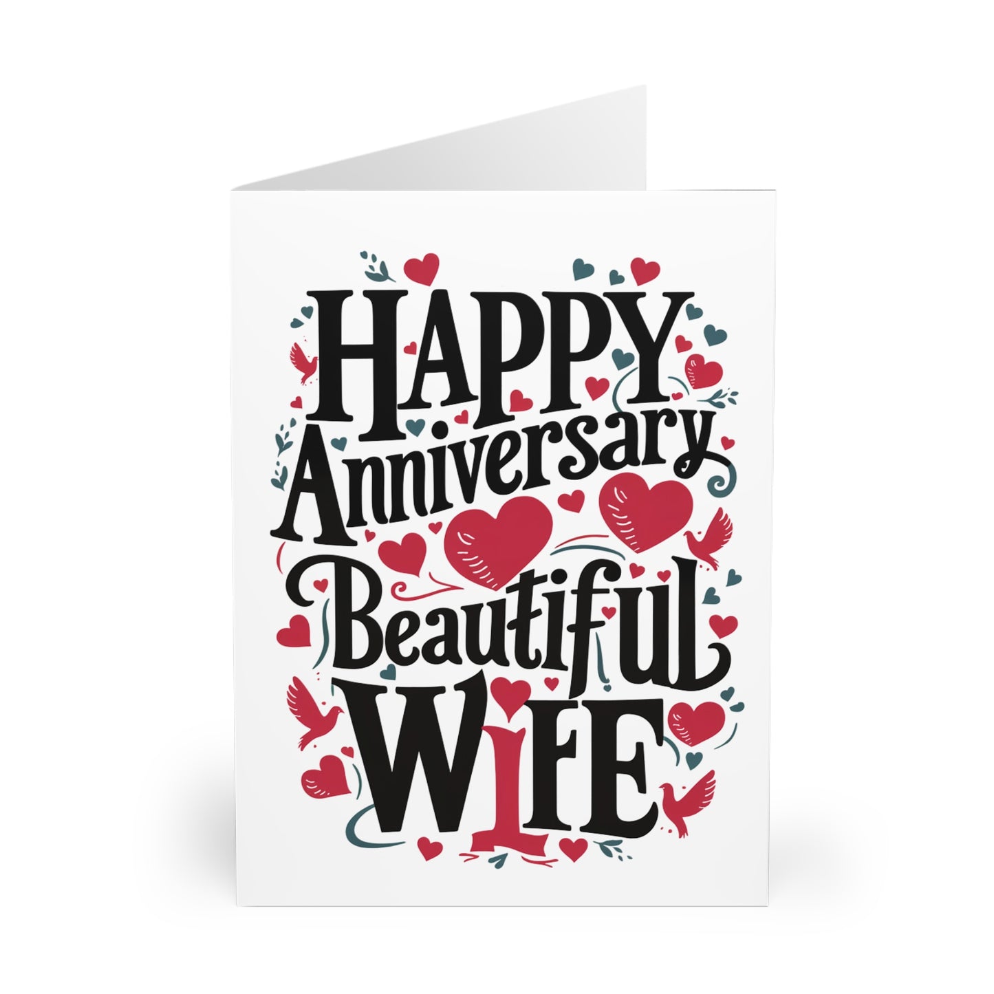 Anniversary Card Happy Anniversary Beautiful Wife