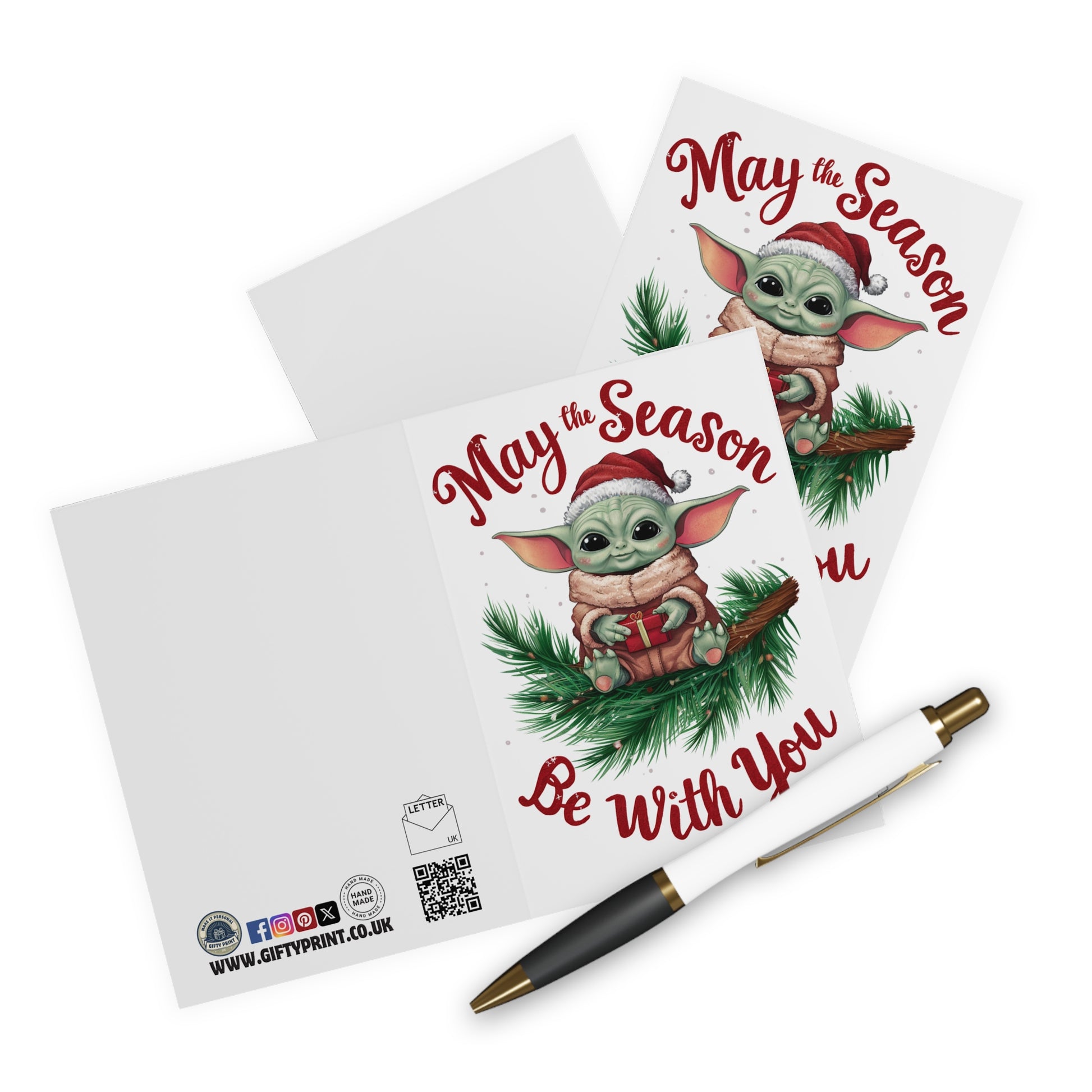 Context Baby Yoda May The Season Be With You Christmas Card