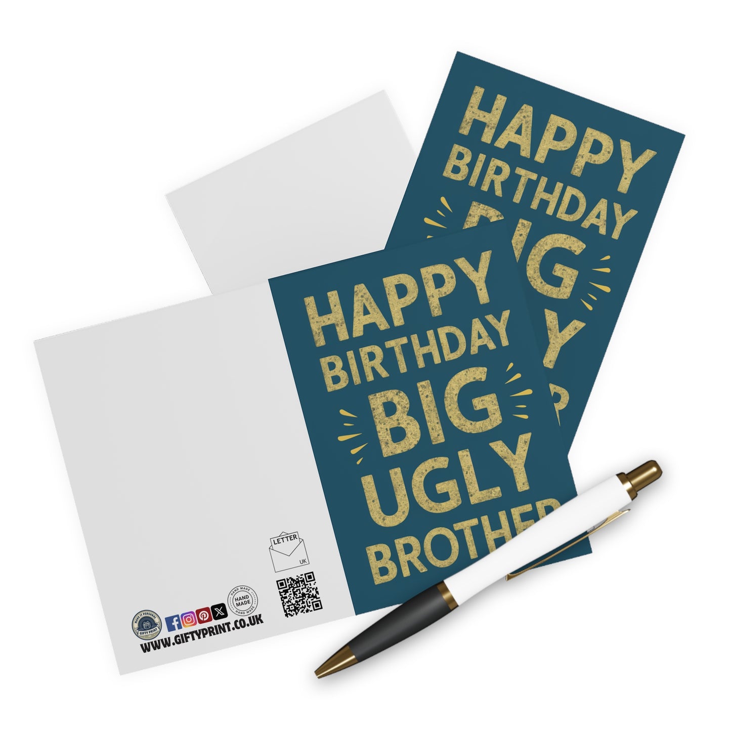 Birthday Card Happy Birthday Big Ugly Brother Context