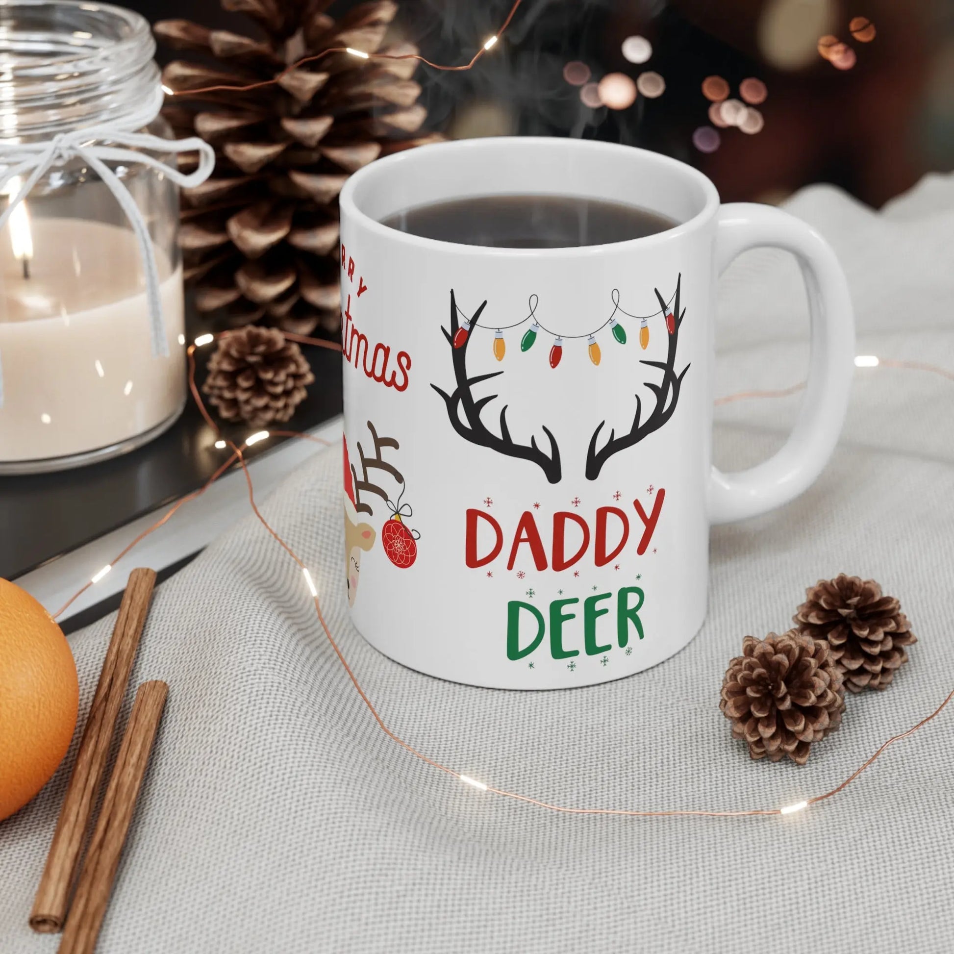 context Christmas Mug Merry Christmas Daddy Deer