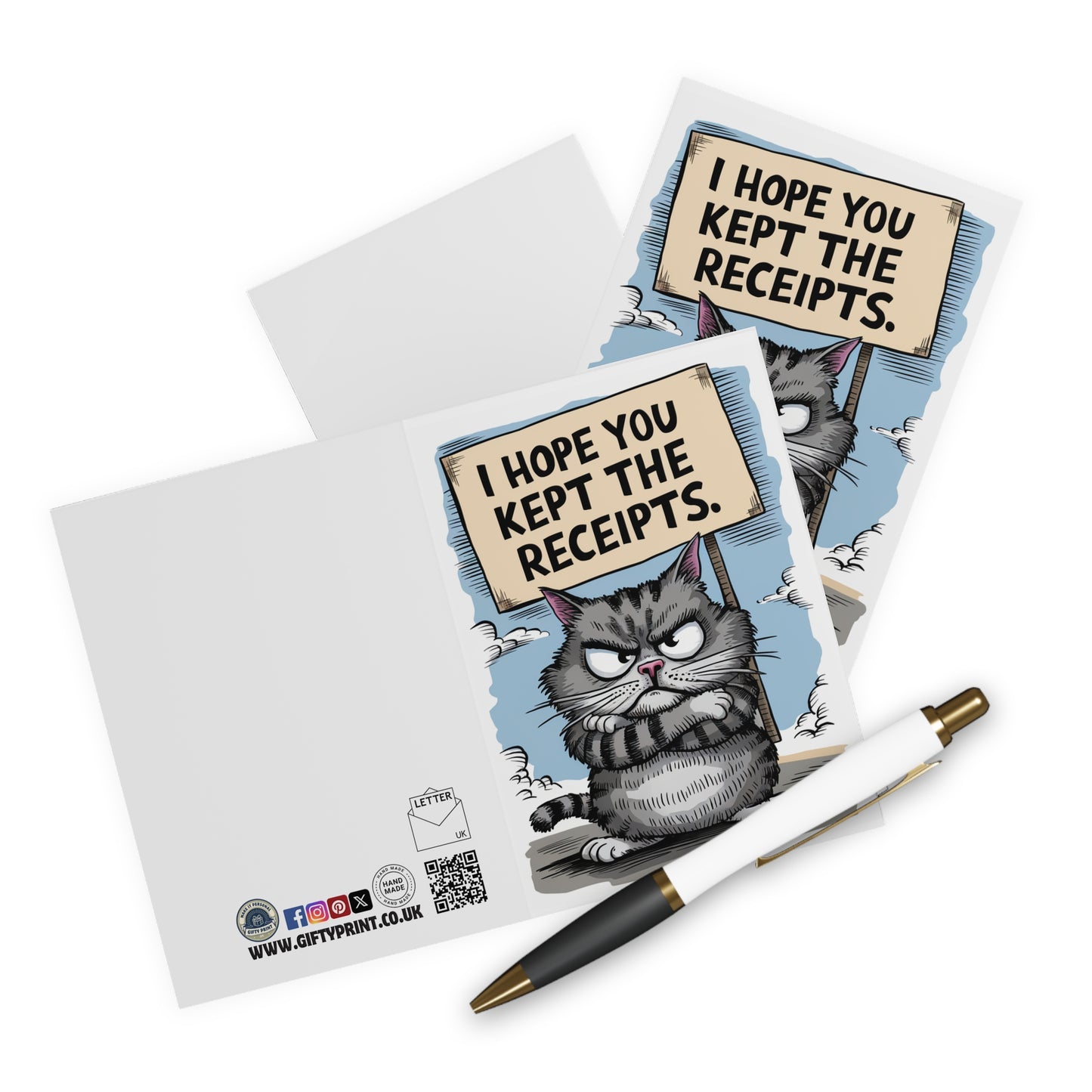 Context Grumpy Cat I Hope You Kept The Receipts Birthday Card