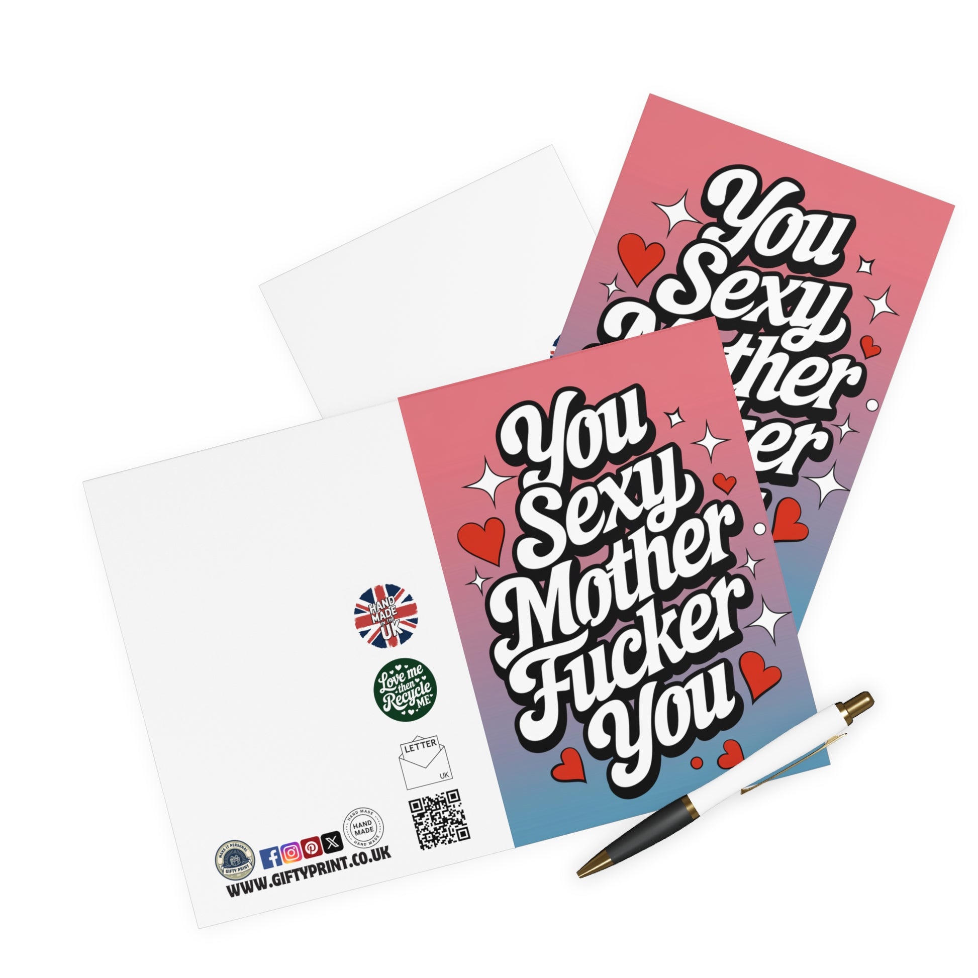 Funny Valentines Day Card You Sexy Mother Fucker You Lay