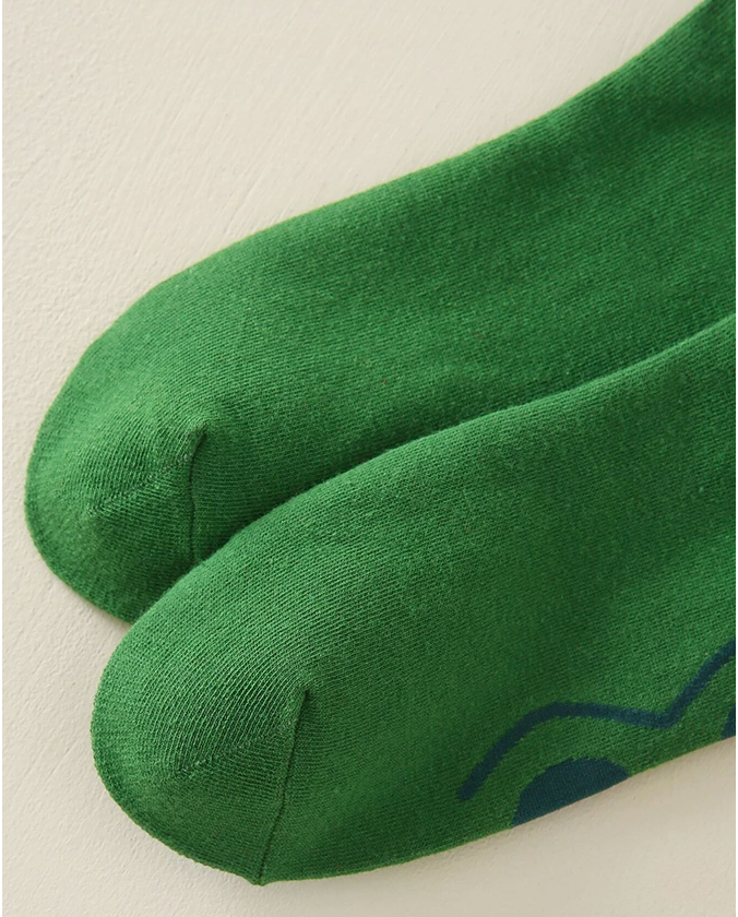 Crocodile Leg Eating Crew Socks Unisex