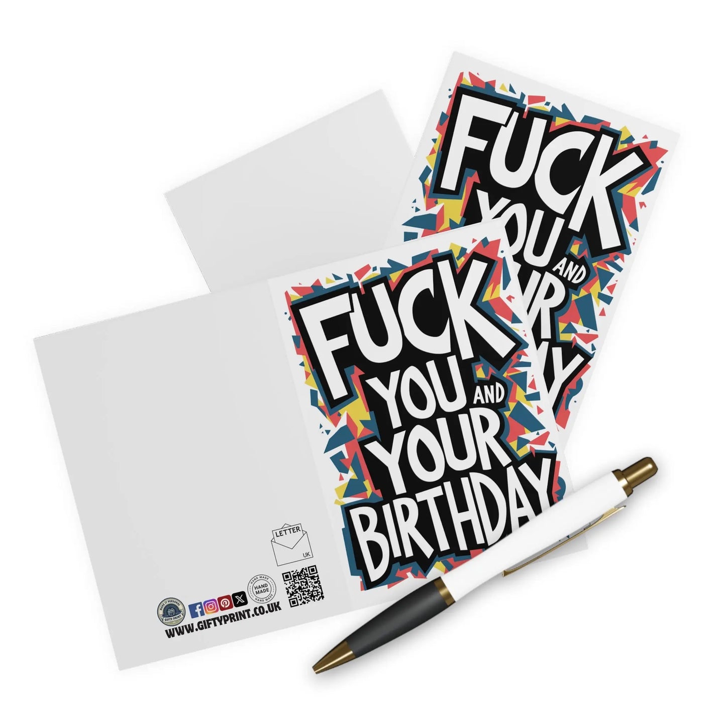 Context Fuck You And Your Birthday Birthday Card