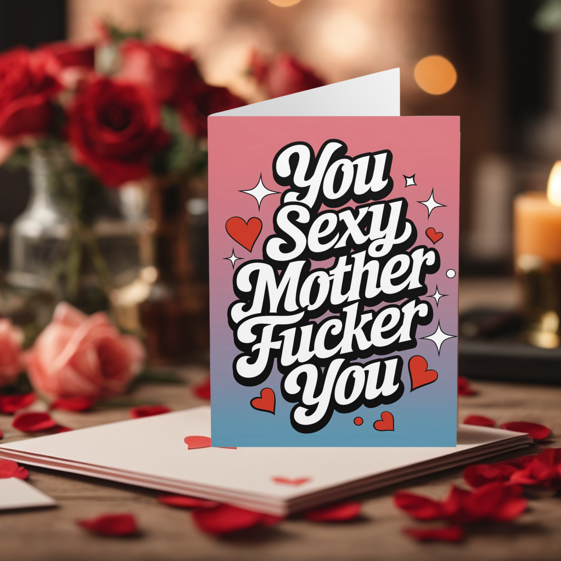 Funny Valentines Day Card You Sexy Mother Fucker You Context