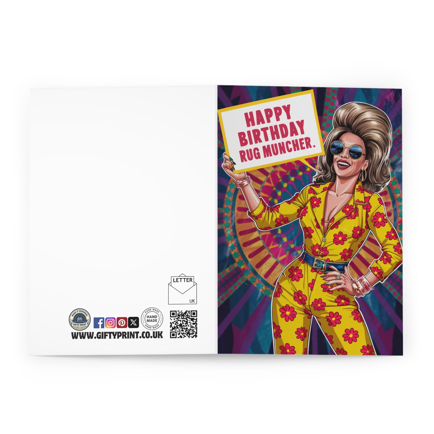 open Gay Birthday Card Happy Birthday Rug Muncher