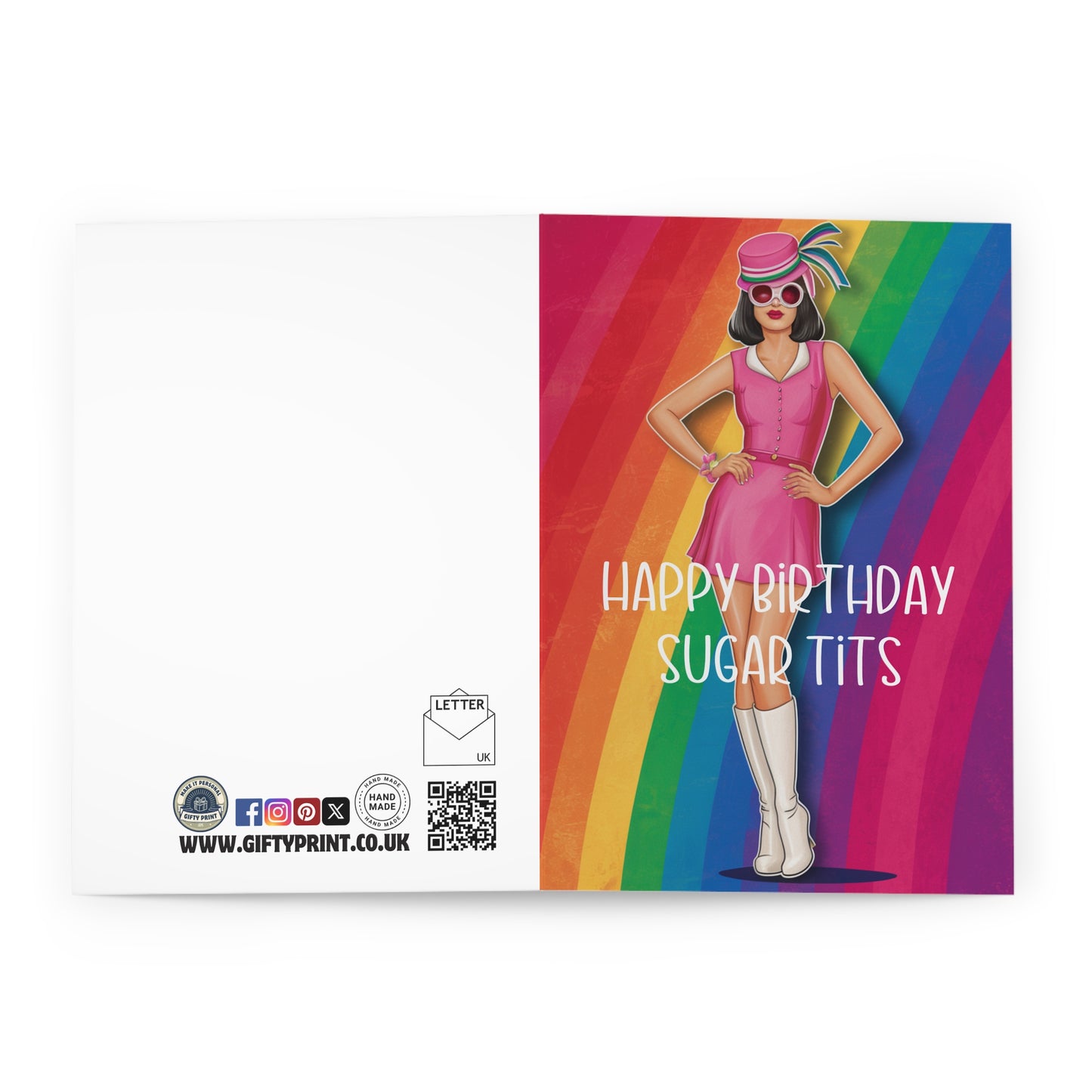 open Gay Birthday Card Happy Birthday Sugar Tits