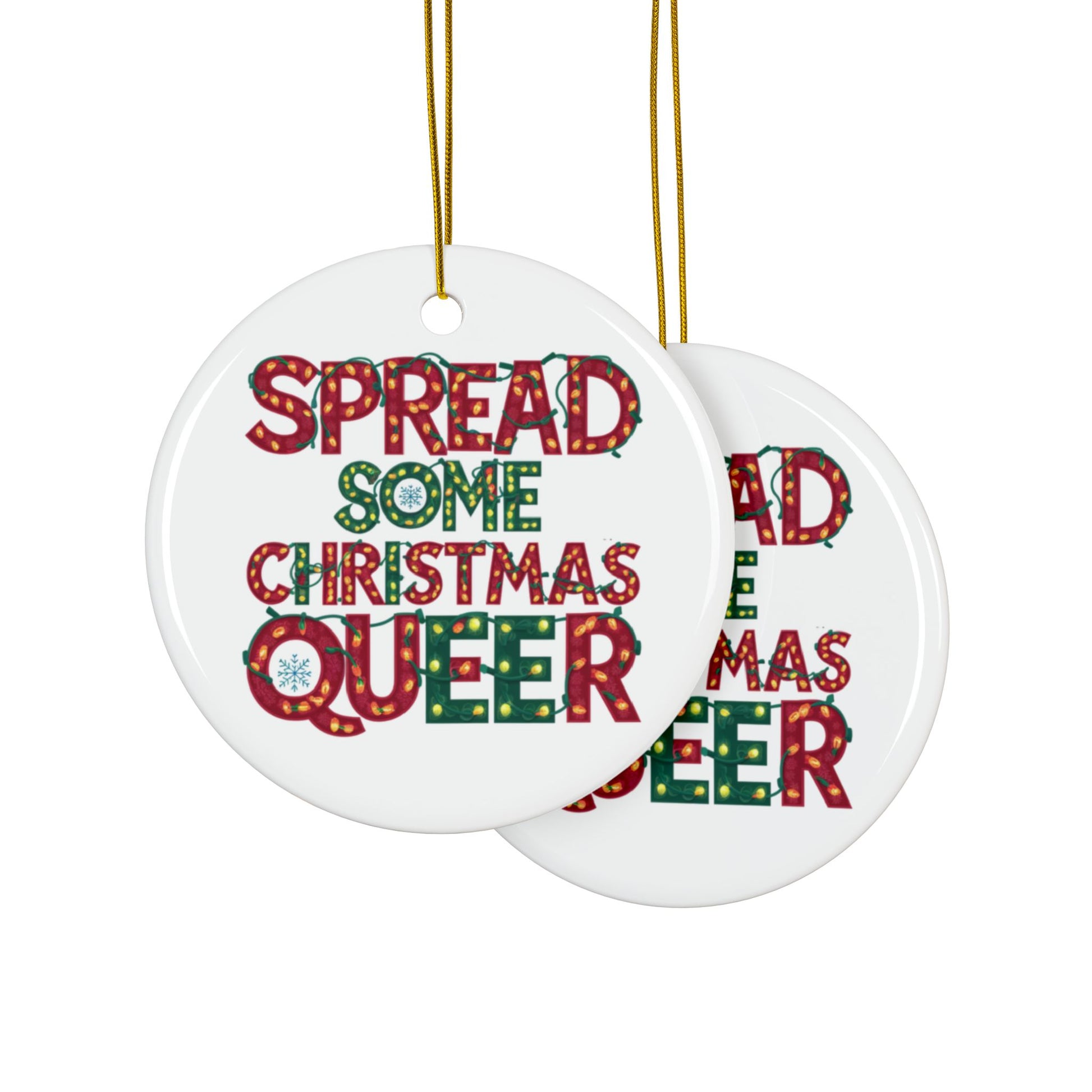 Context Gay Christmas Bauble Spread Some Christmas Queer 