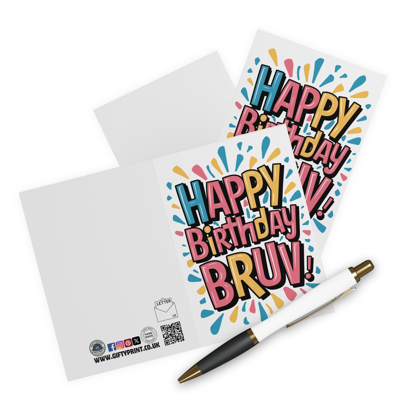 Context Happy Birthday Bruv Birthday Card