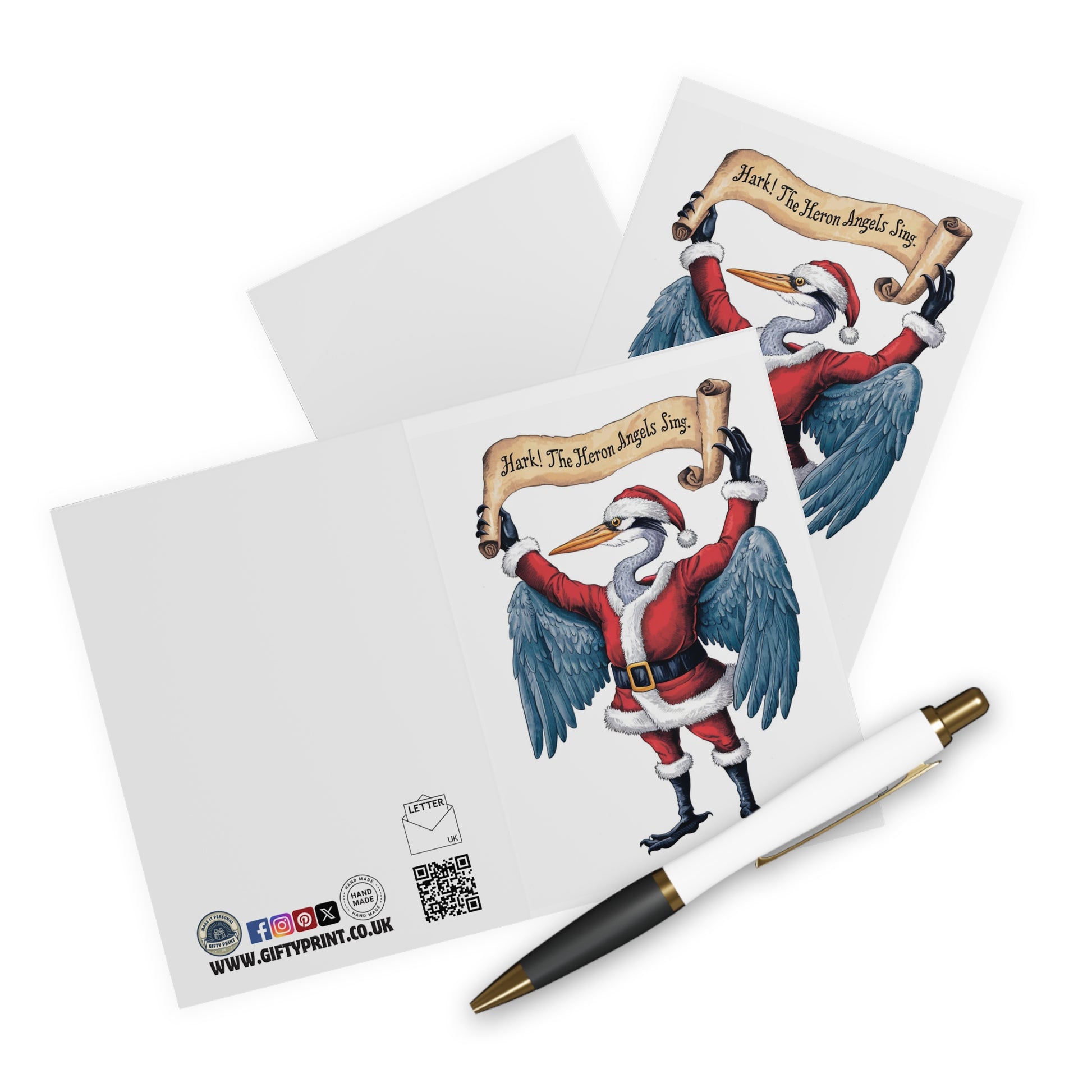 Context Hark The Heron Angles Sing Christmas Christmas Card