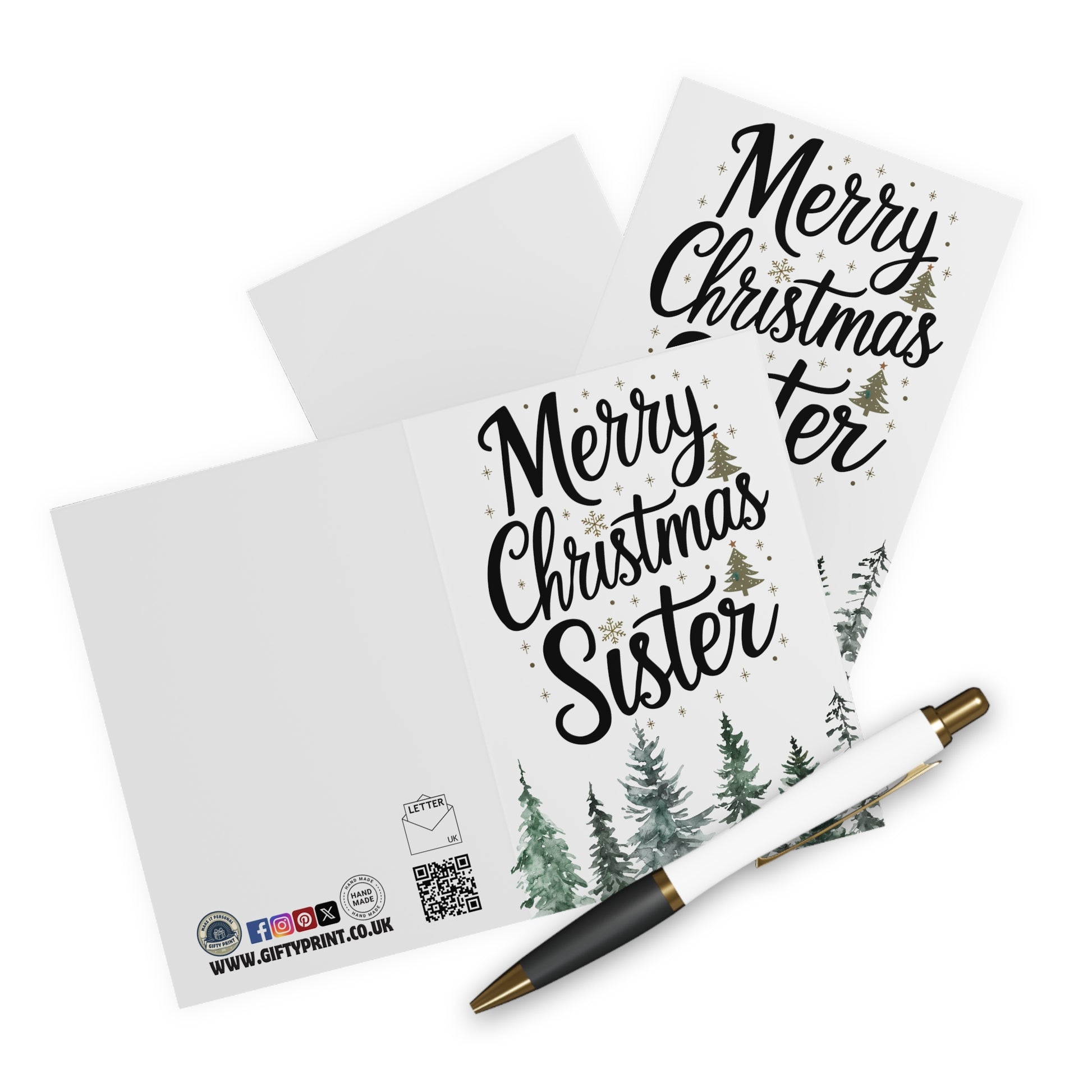 Context Merry Christmas Sister Christmas Card 