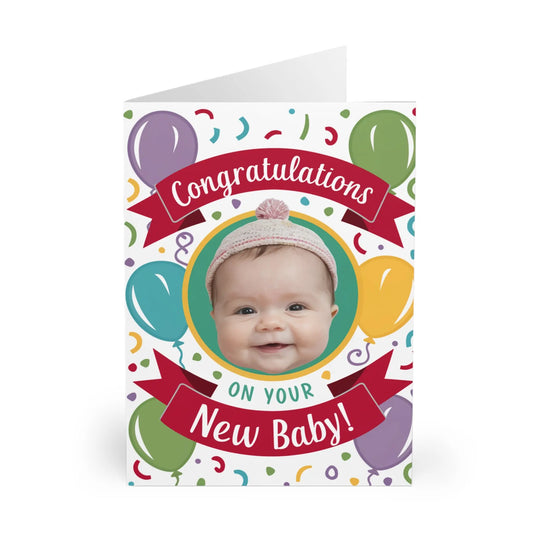 front of New Baby Card Congratulations On Your New Baby