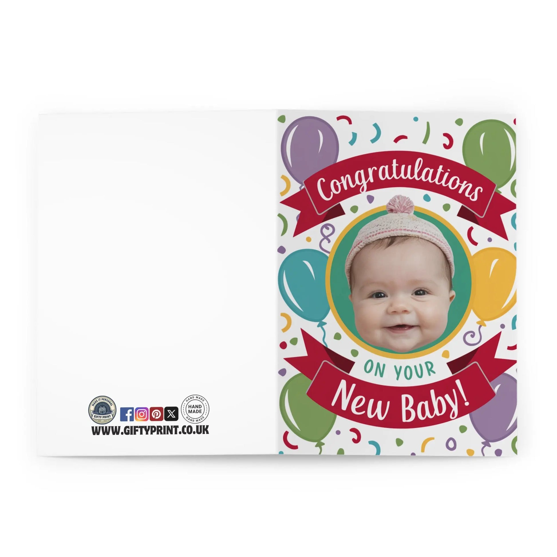 open view New Baby Card Congratulations On Your New Baby