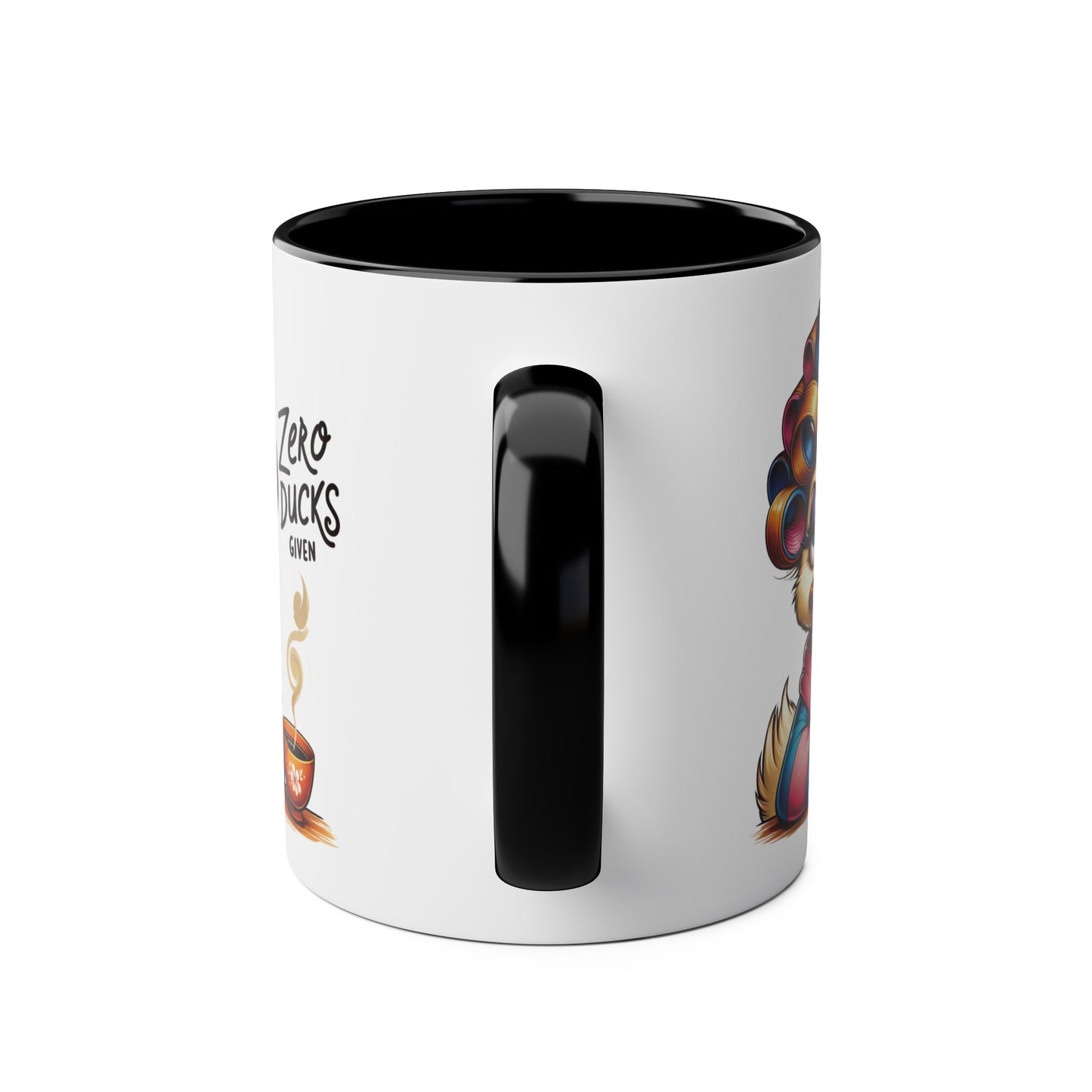 Handle Personalised Zero Ducks Given Funny Quote Mug