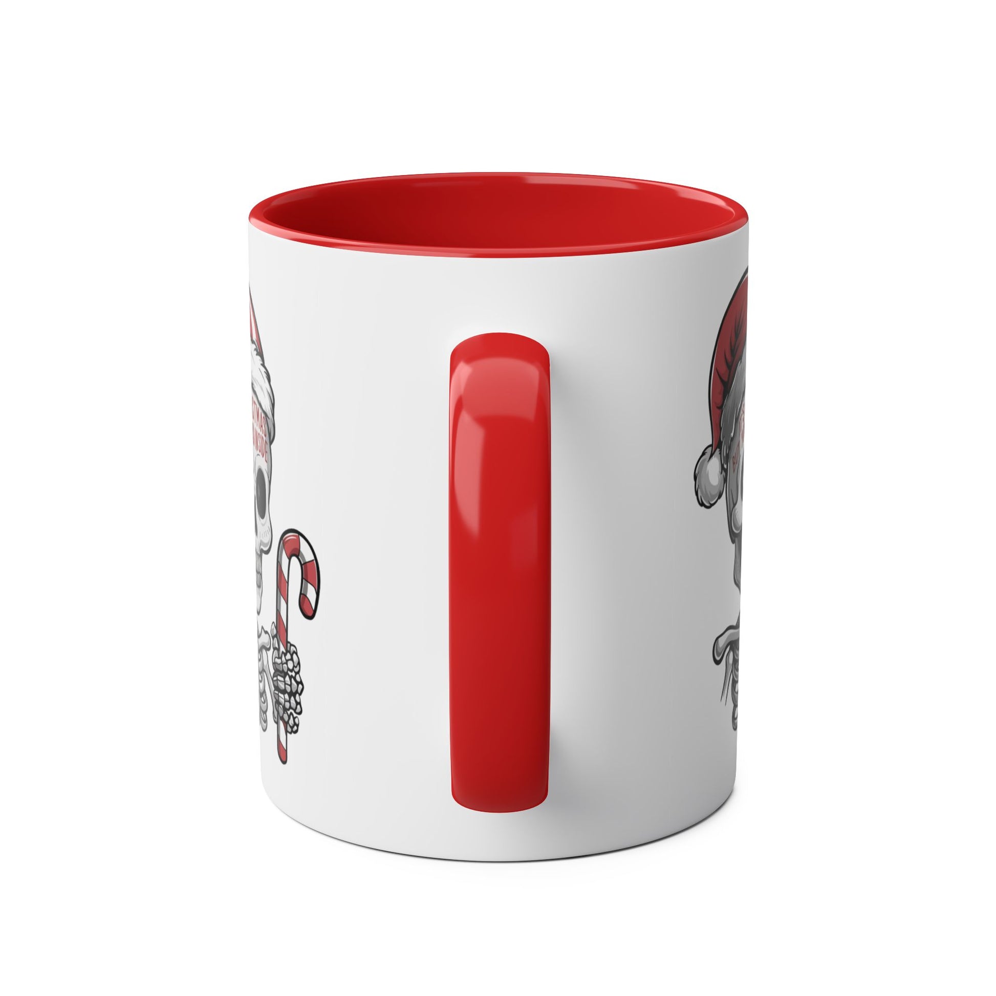 Handle Personalised Christmas Mug When Your Dead Inside But It's Christmas