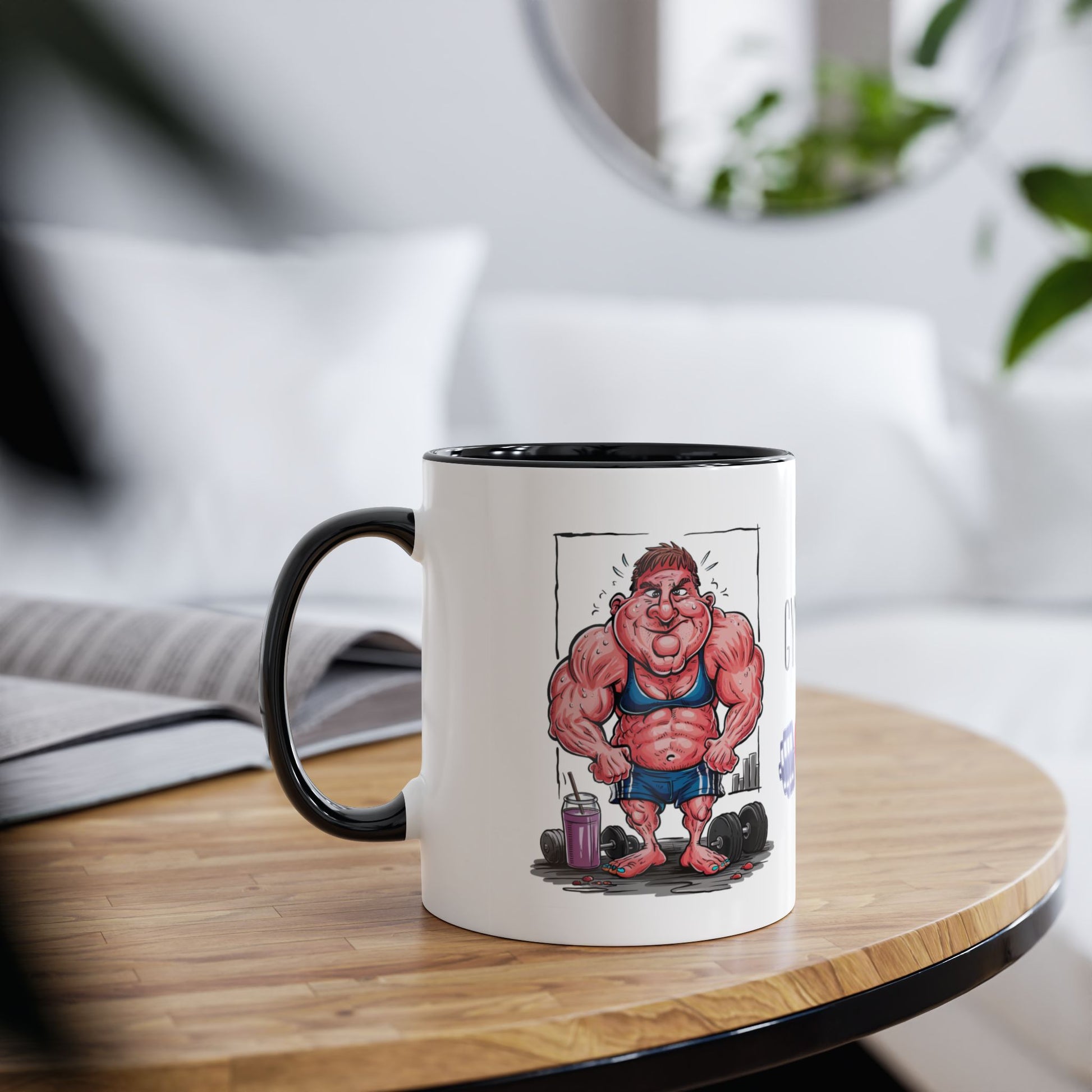 Context Personalised Gym Bunny Gym Lover Hobbies Mug