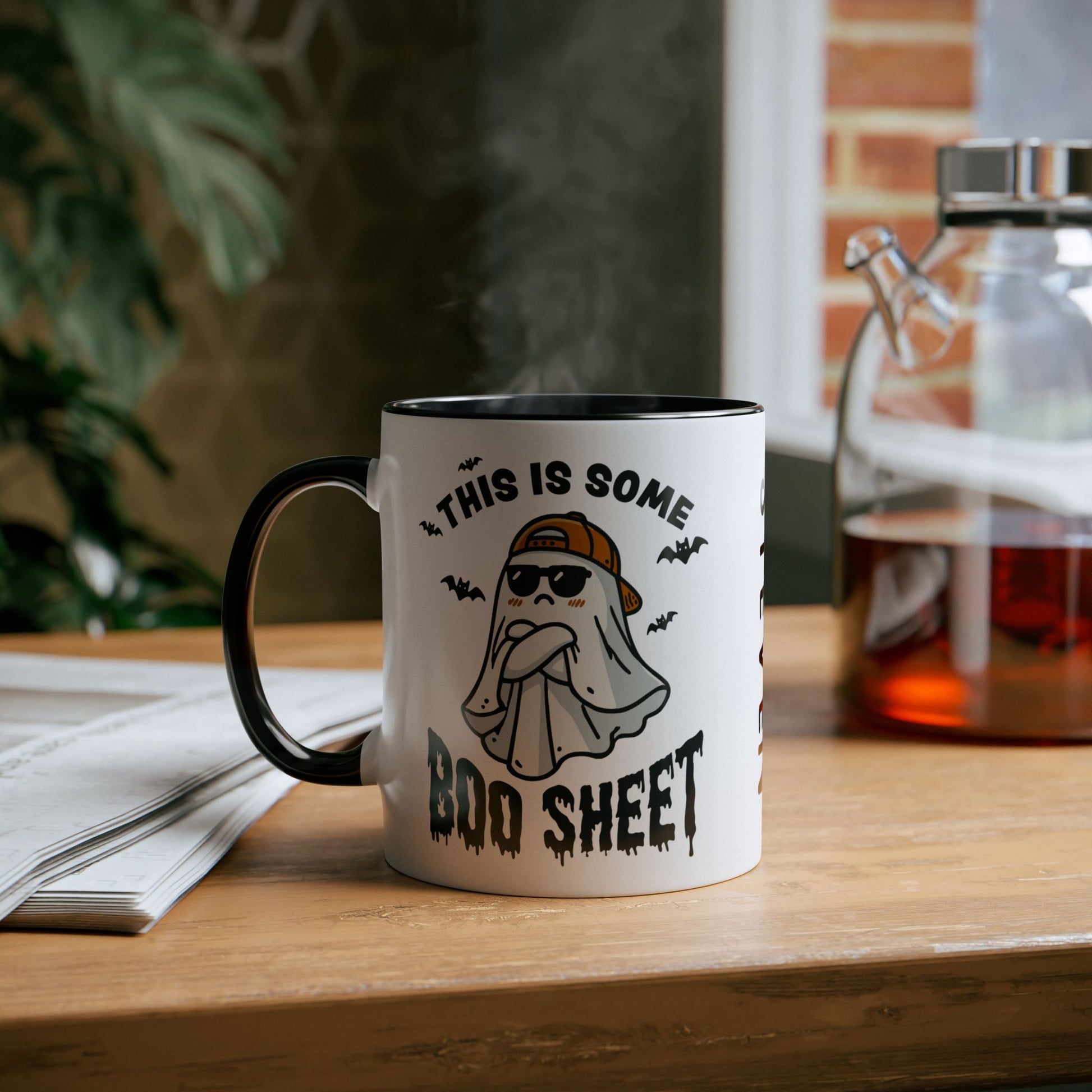 Context Personalised Halloween Mug This Is Some Boo Sheet