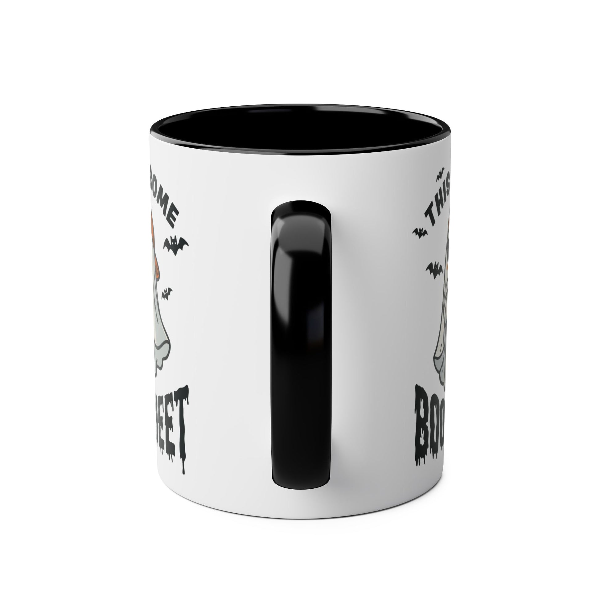 Handle Personalised Halloween Mug This Is Some Boo Sheet