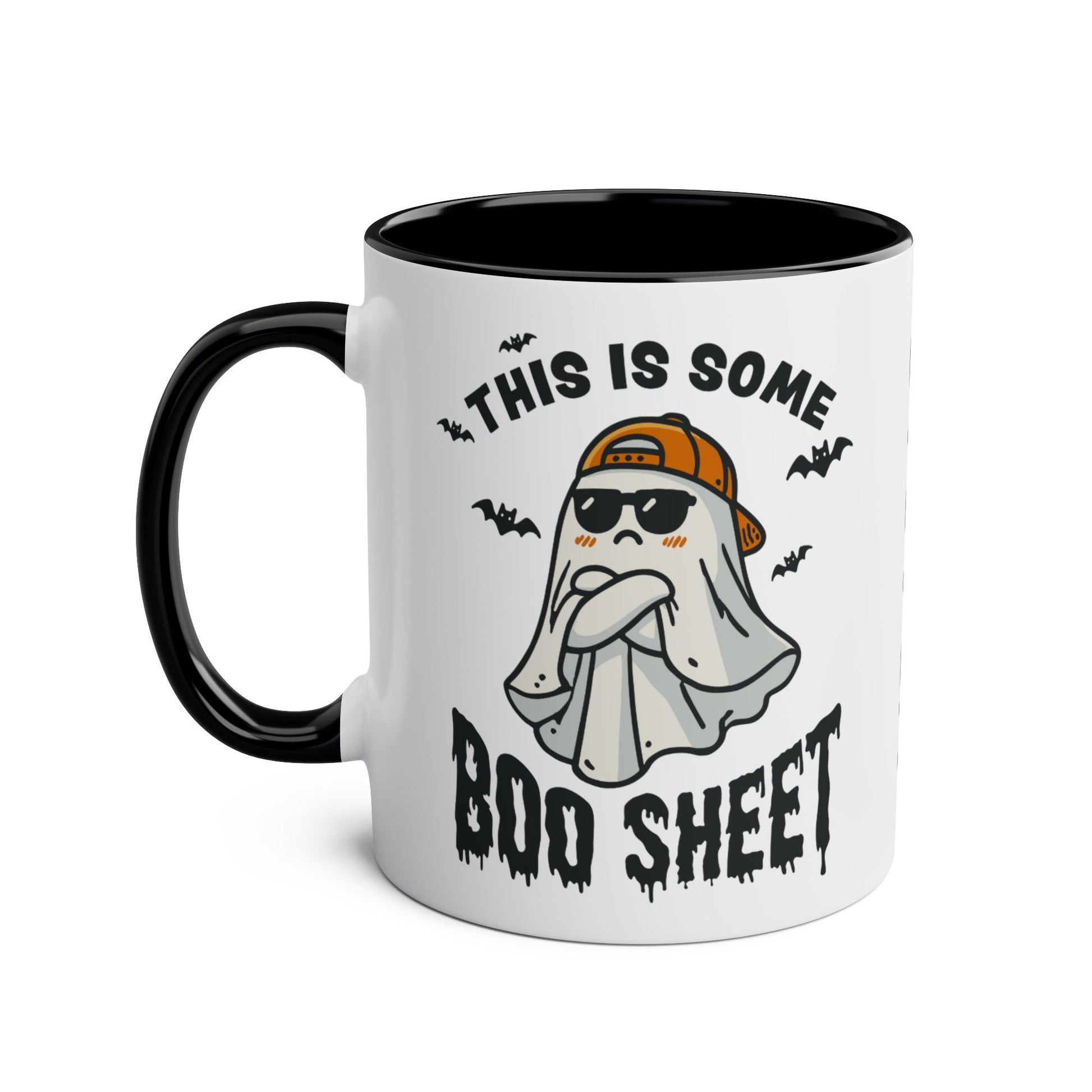 left Personalised Halloween Mug This Is Some Boo Sheet