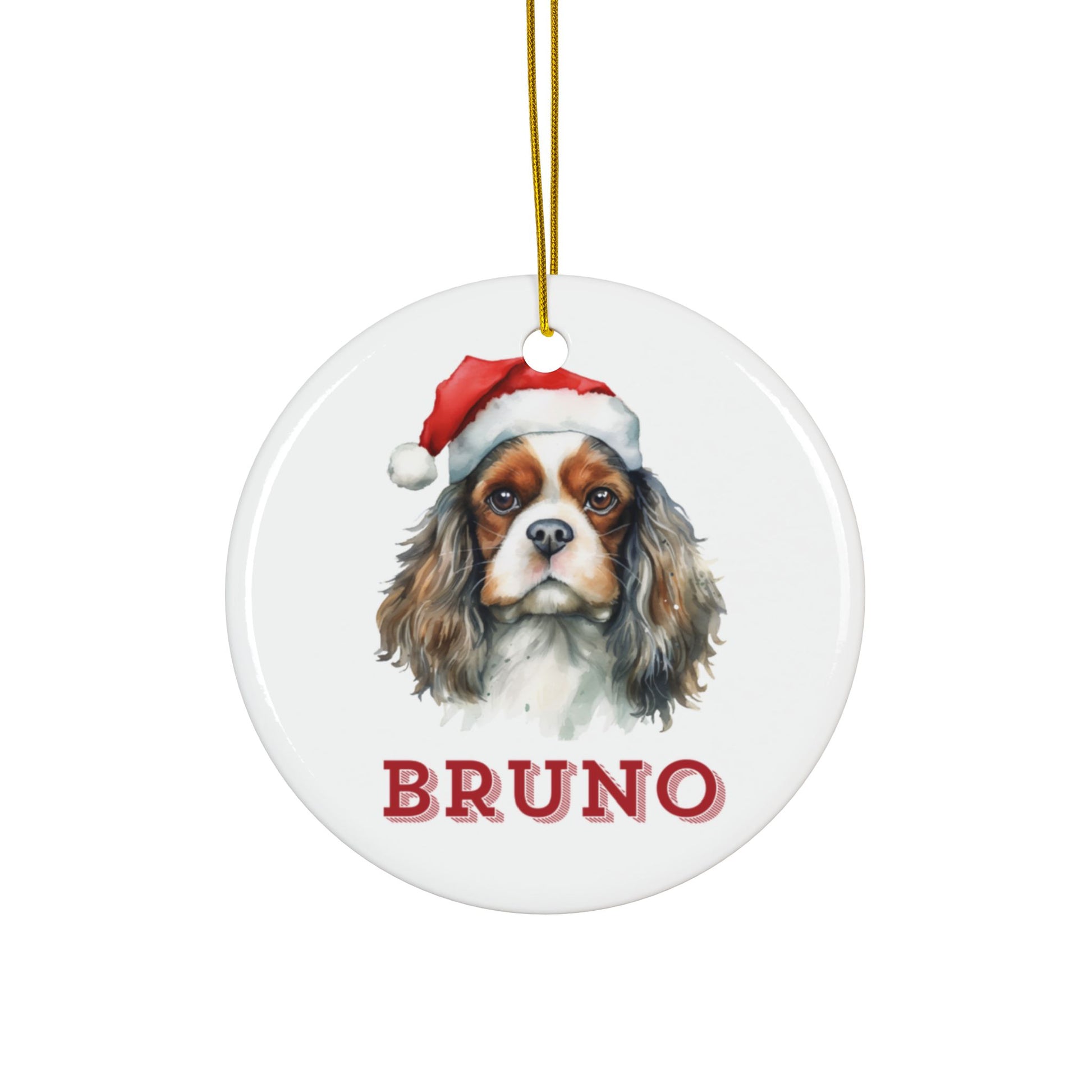 Personalised King Charles Sap Christmas Tree Bauble