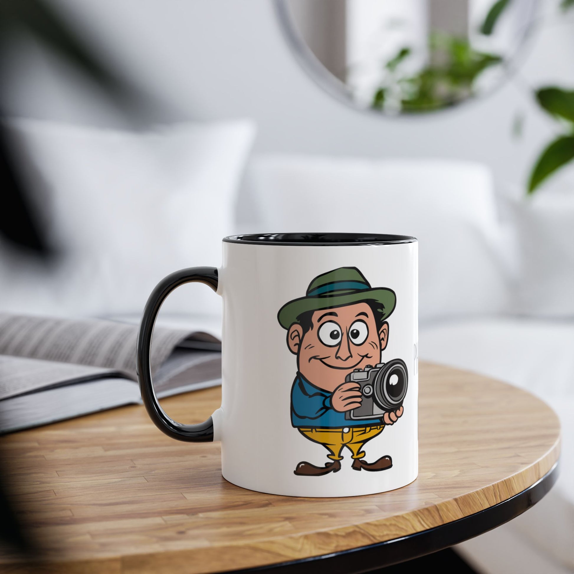 Context Personalised King Of Photography Hobbies Mug