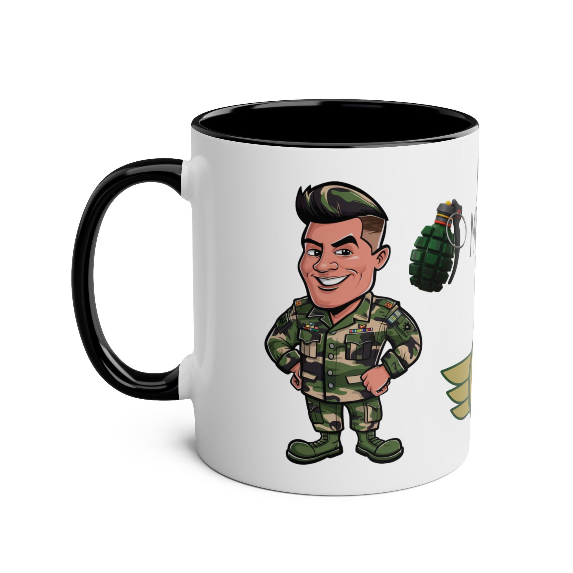 Left Personalised Profession Job Mug Mr Army Man Mug