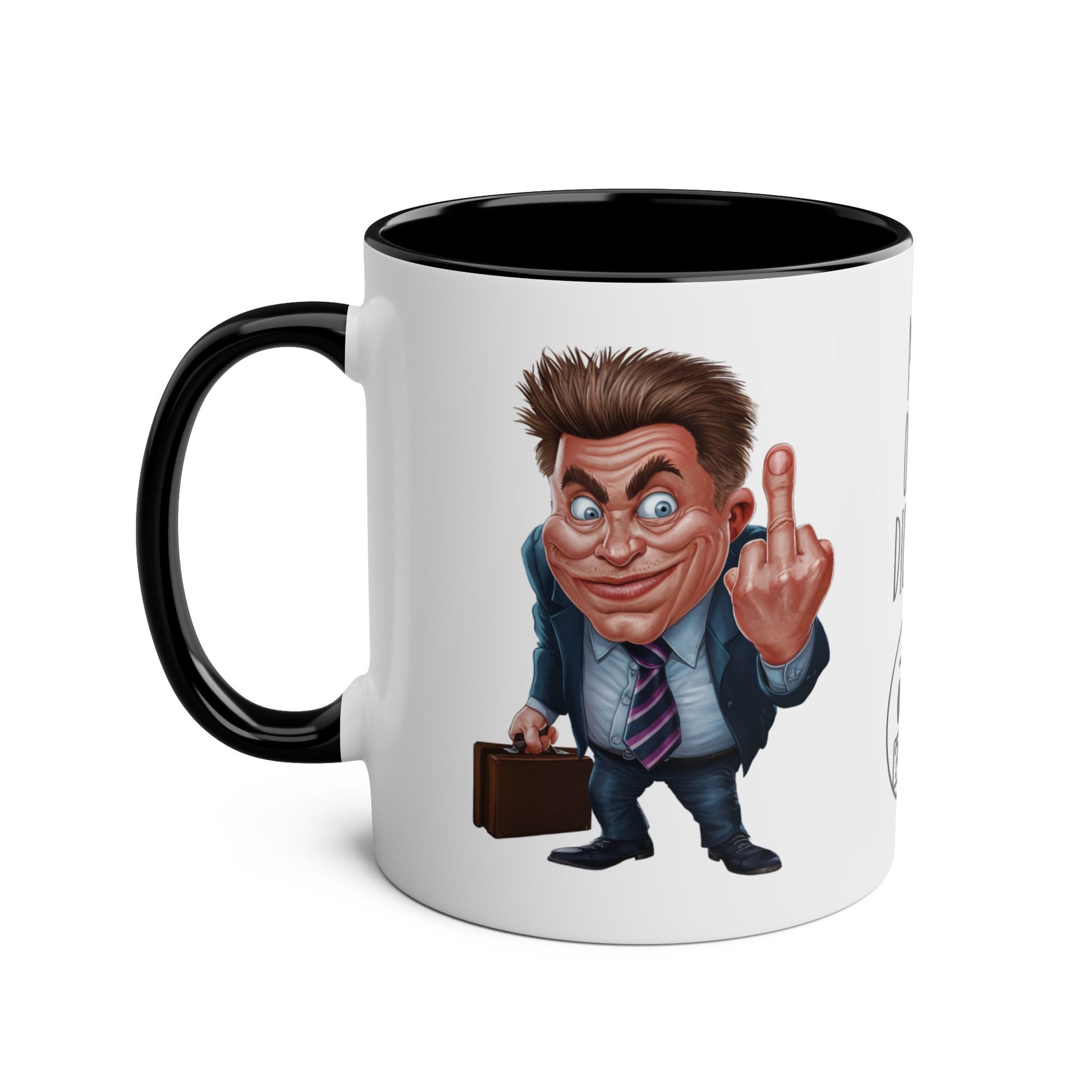 Left Personalised Profession Job Mug Office Dickhead