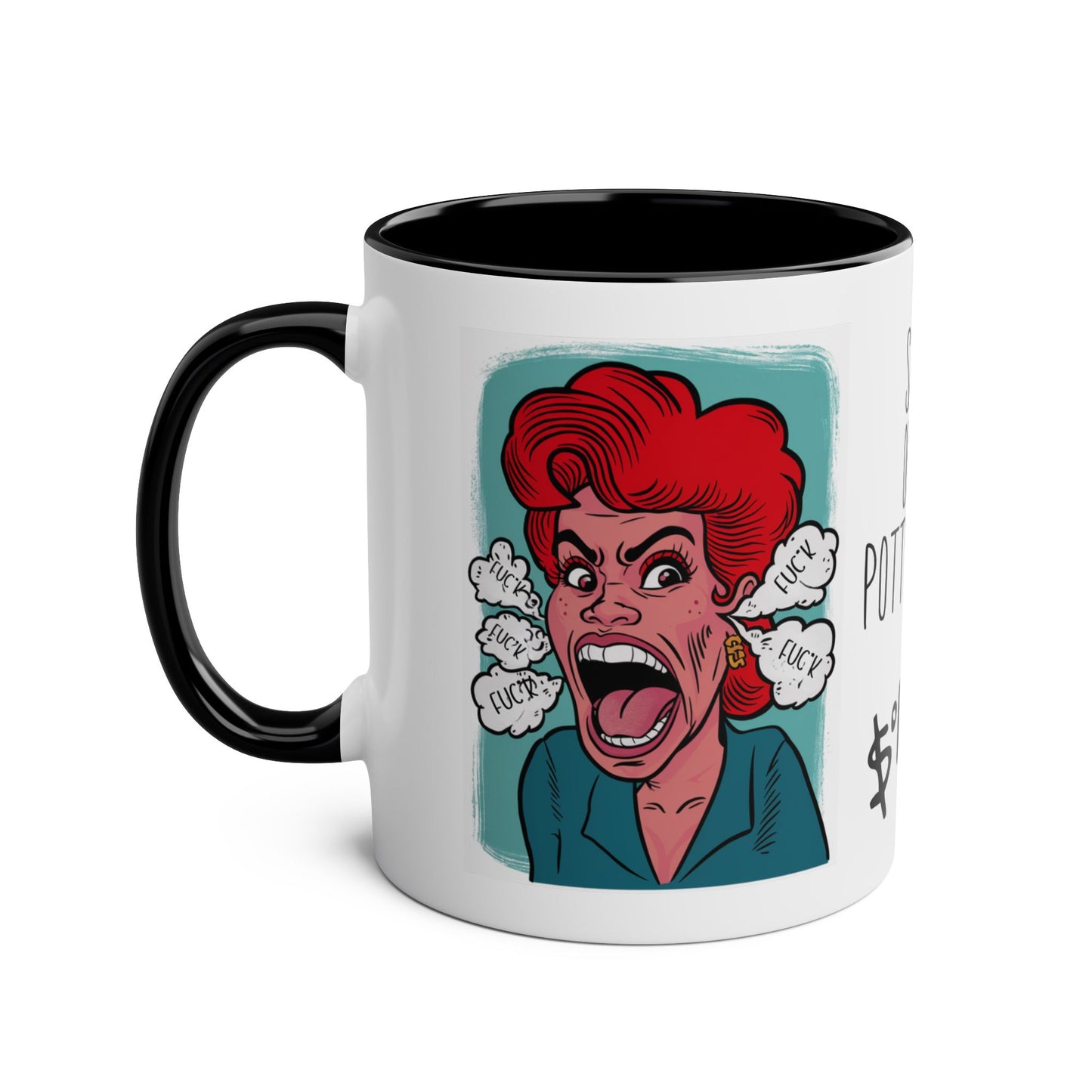 Left Personalised Profession Job Mug Office Potty Mouth