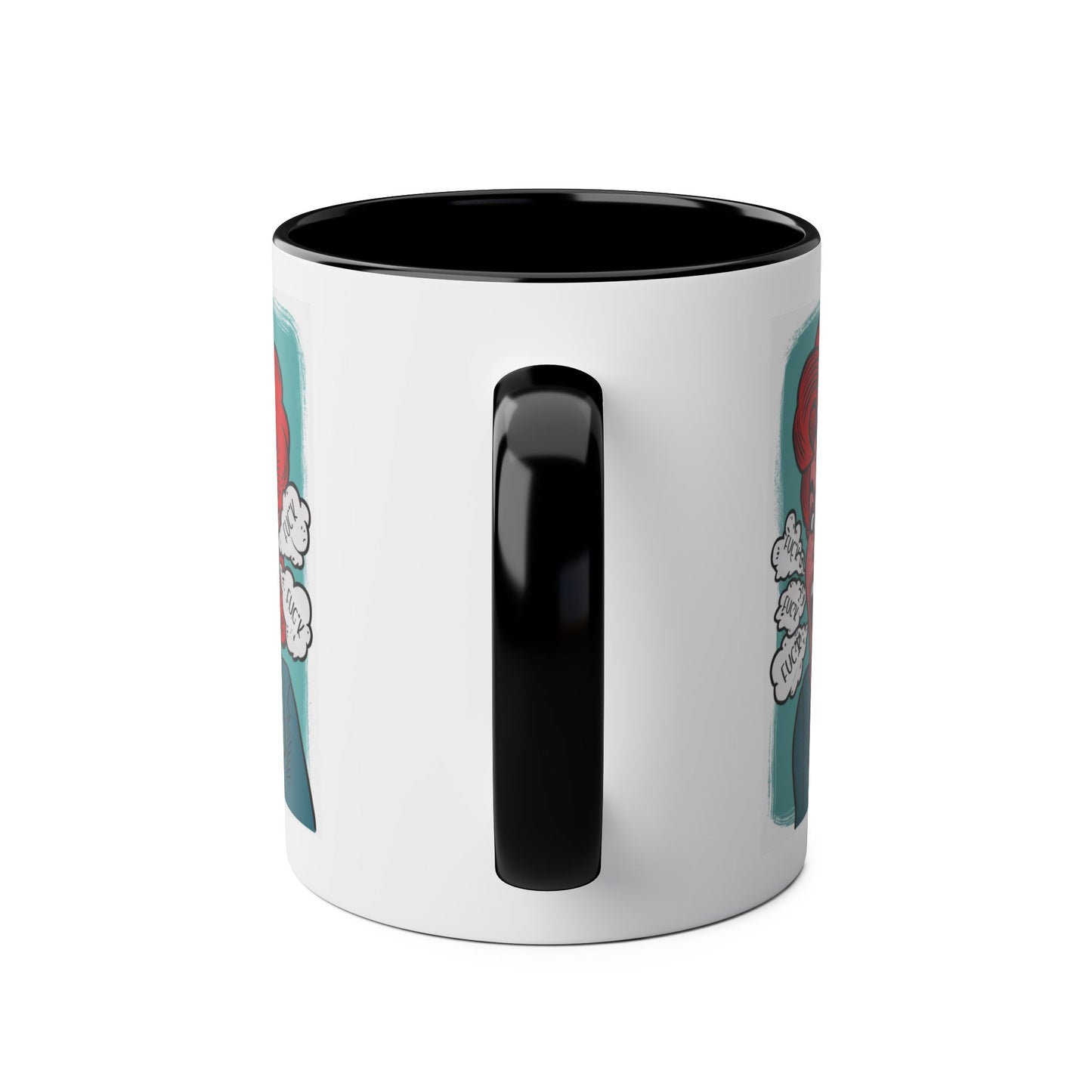 Handle Personalised Profession Job Mug Office Potty Mouth