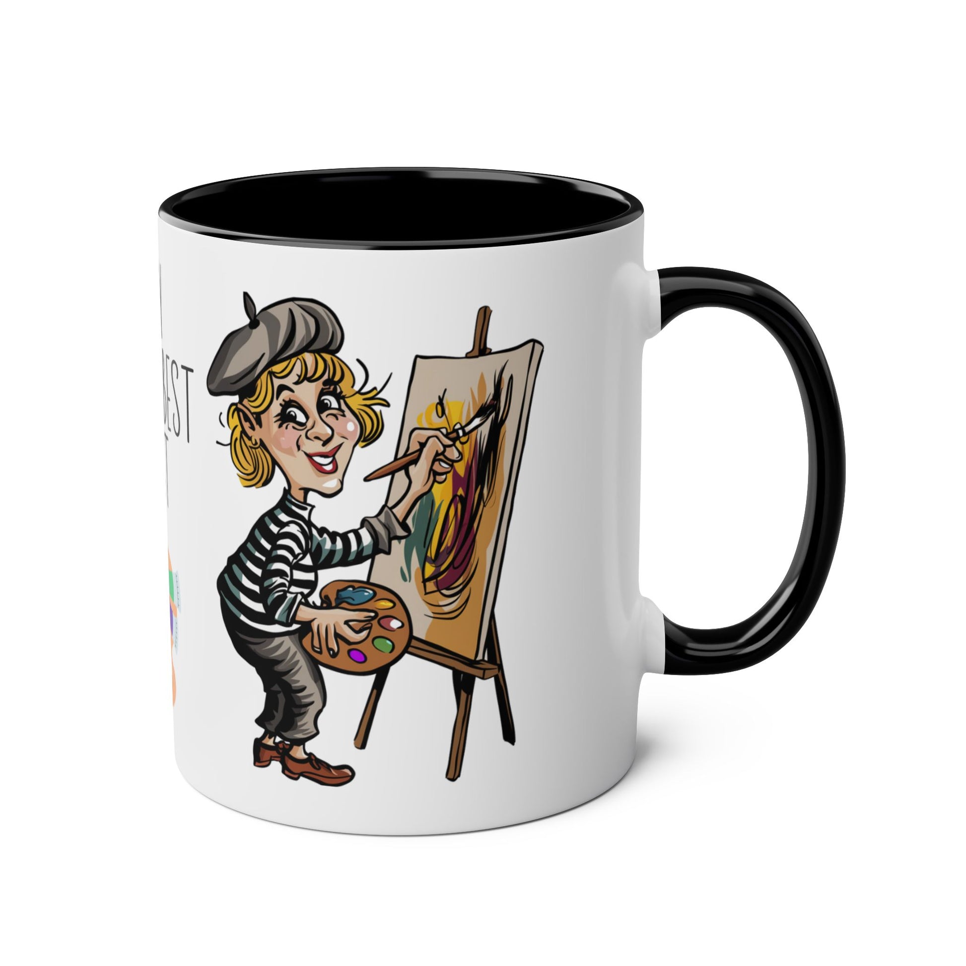 Right Personalised Profession Job Mug World's Best Artist