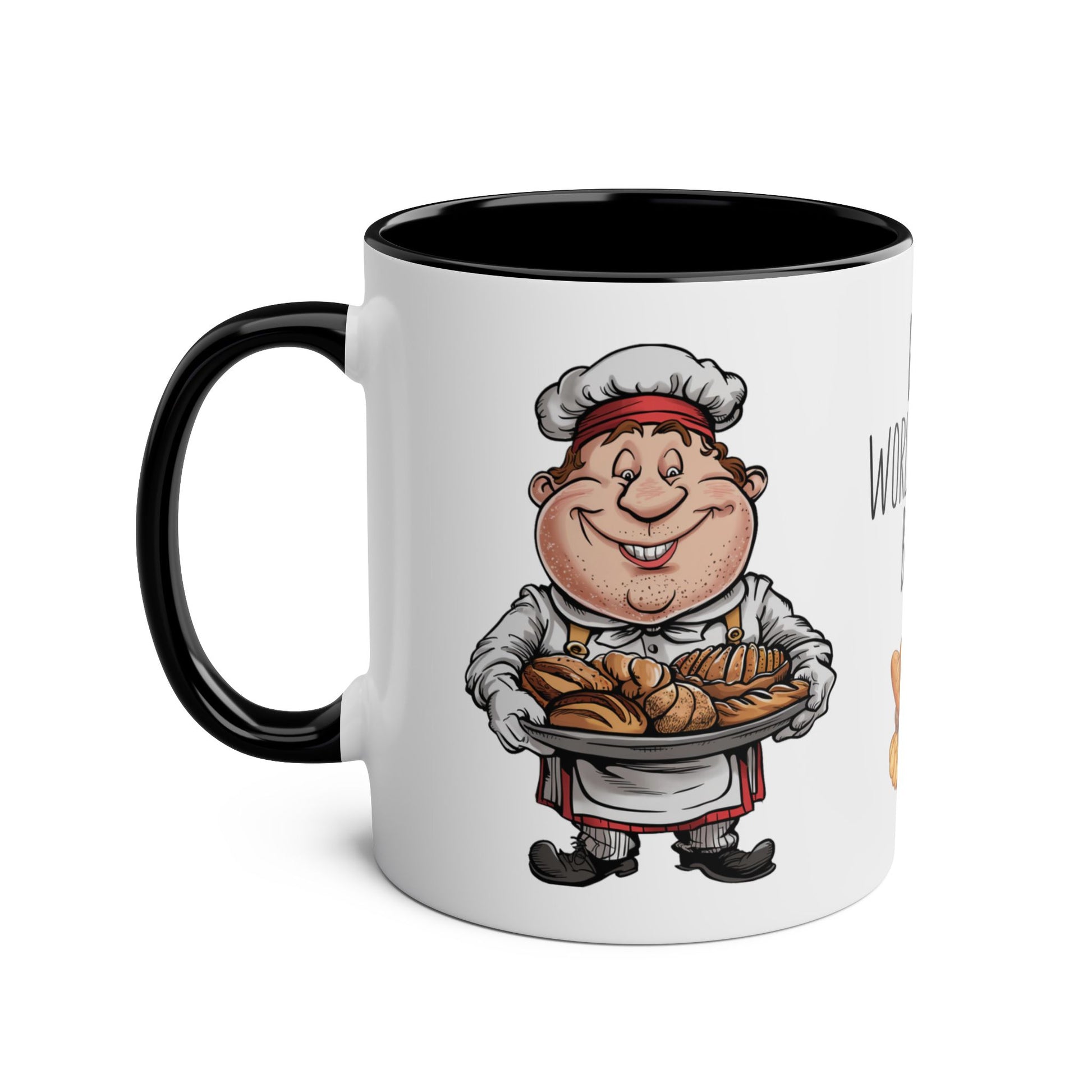 Left Personalised Profession Job Mug World's Best Baker Man