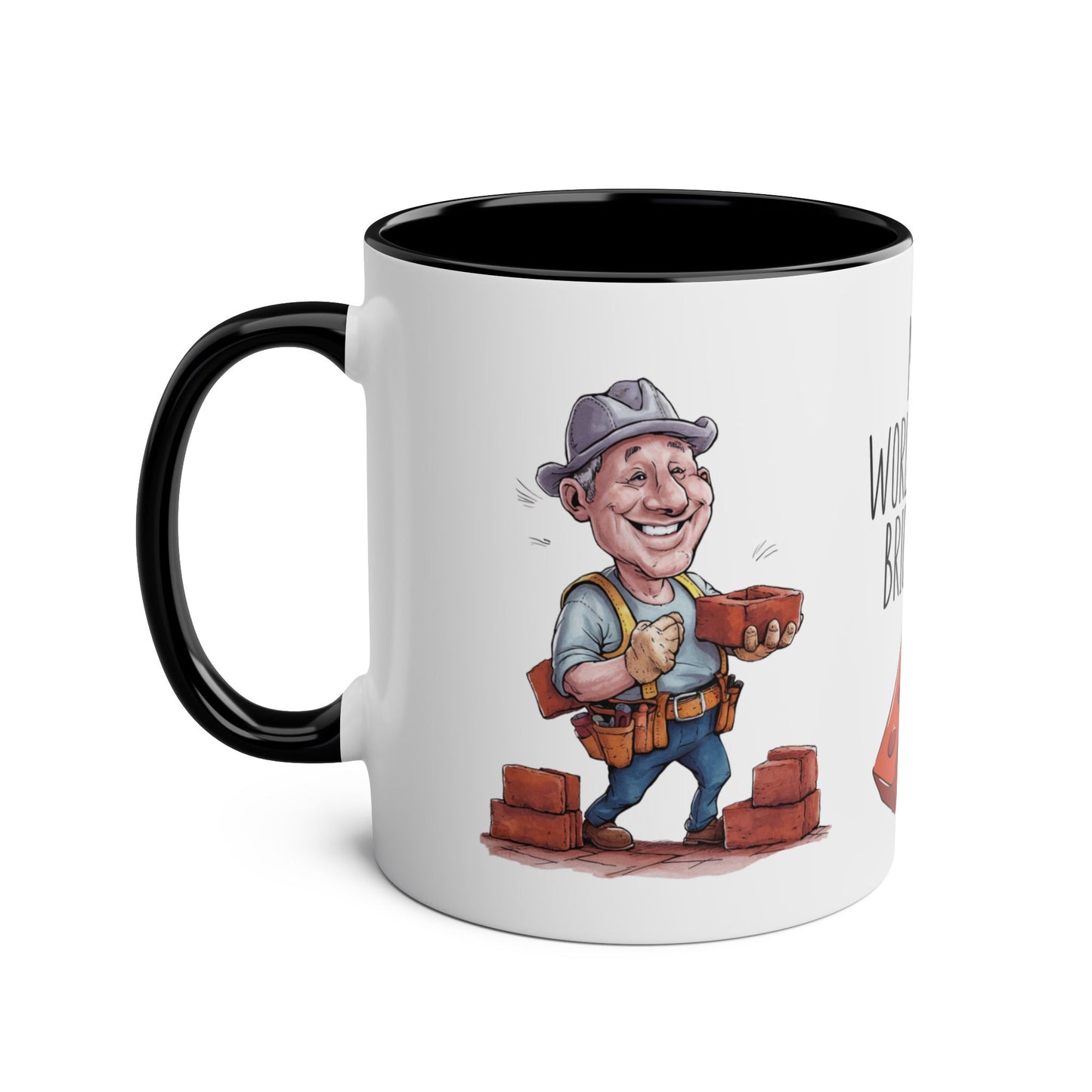 Left Personalised Profession Job Mug World's Best Brick Layer