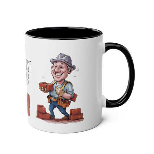 Right Personalised Profession Job Mug World's Best Brick Layer