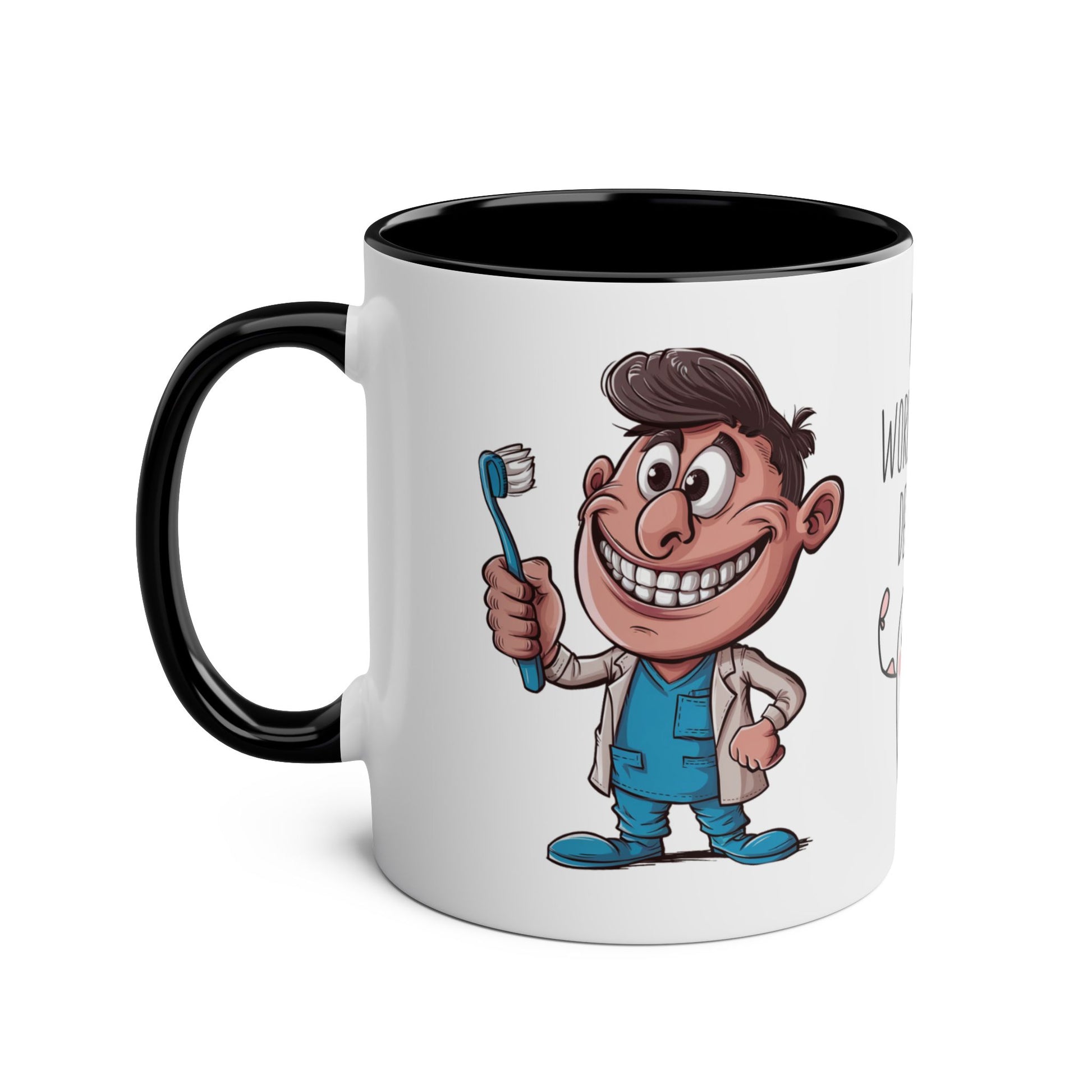 Left Personalised Profession Job Mug World's Best Dentist