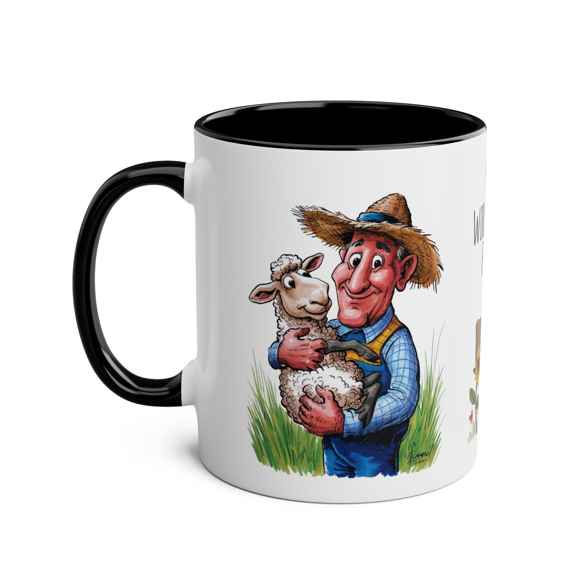 Left Personalised Profession Job Mug World's Best Farmer