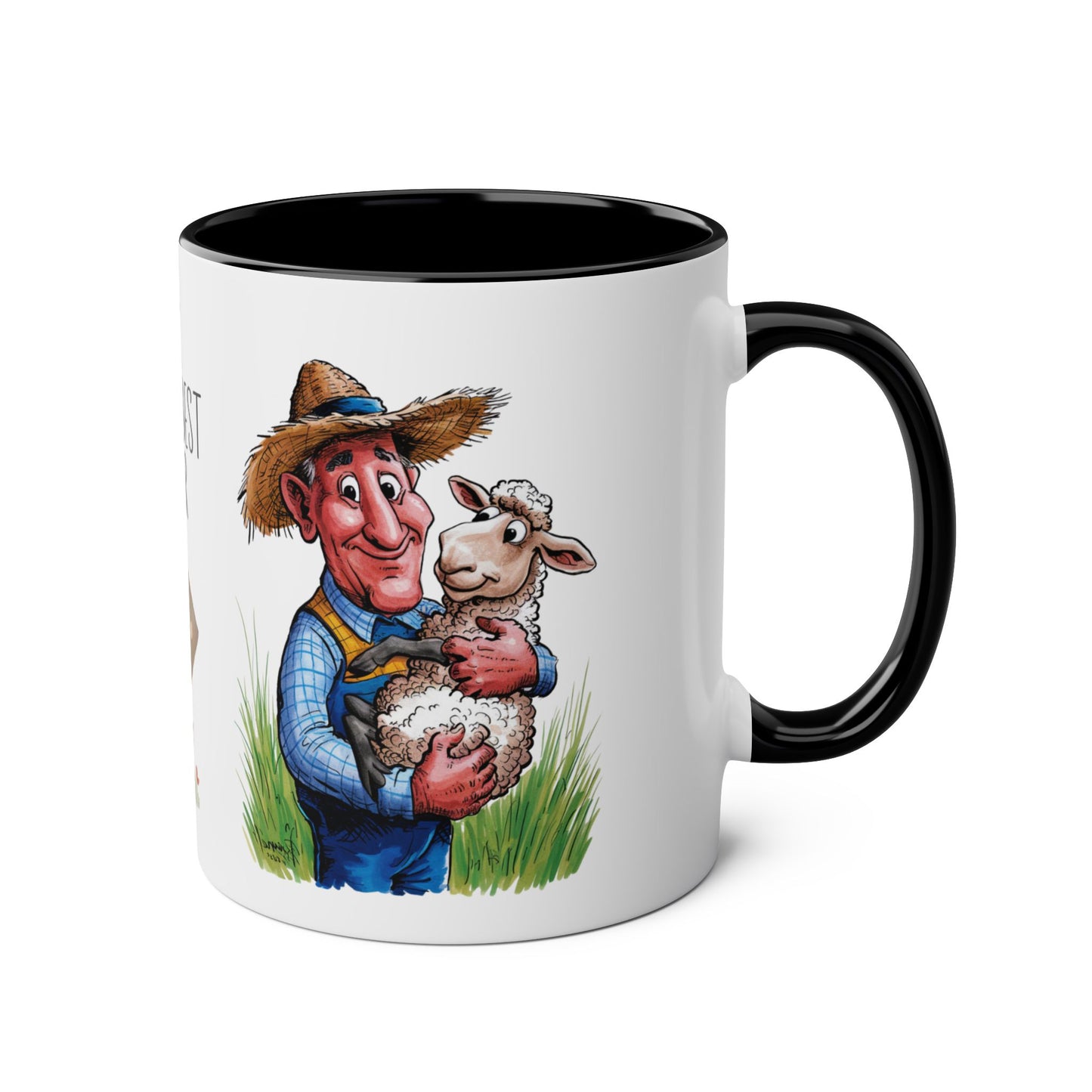 Right Personalised Profession Job Mug World's Best Farmer