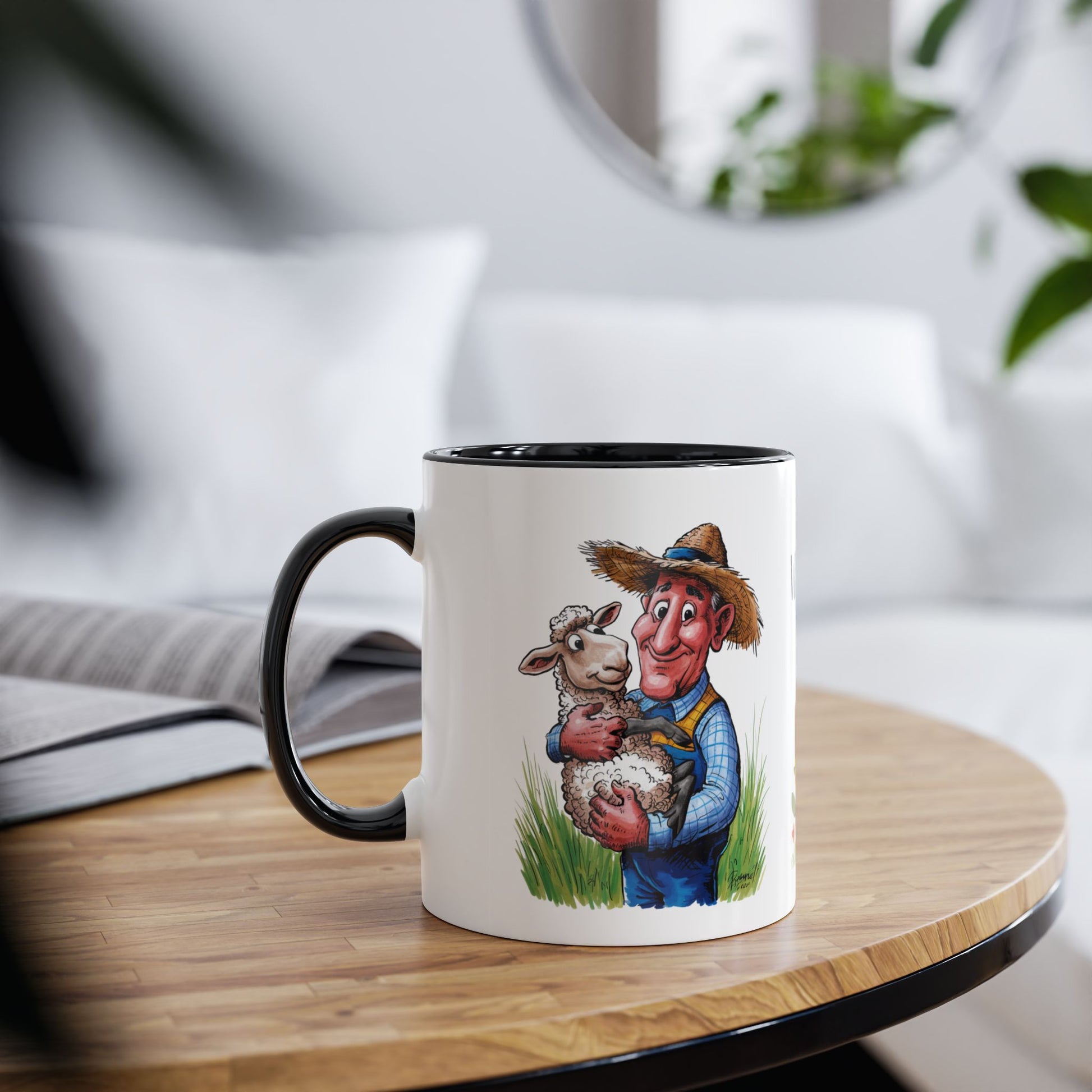 Context Personalised Profession Job Mug World's Best Farmer