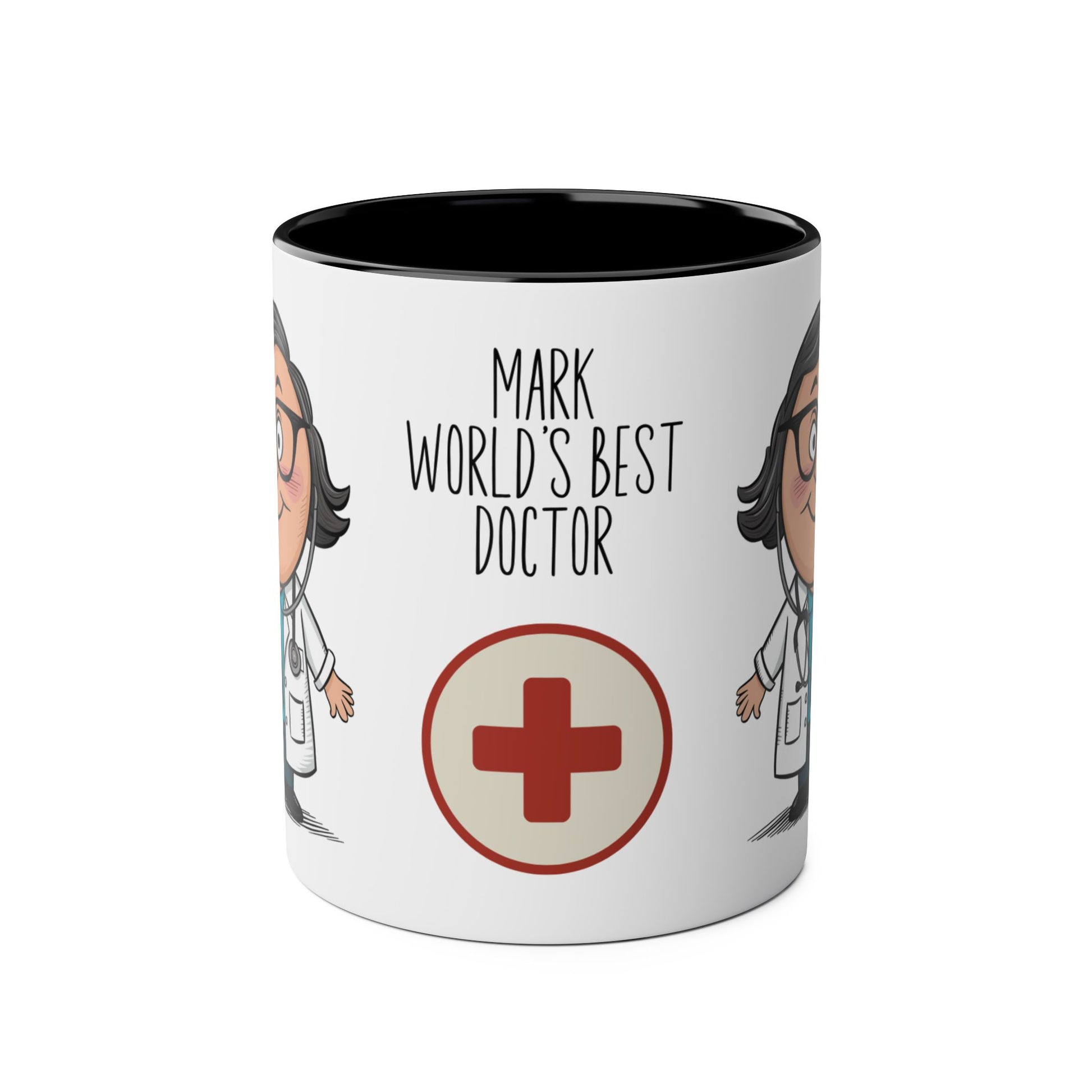 Front Personalised Profession Job Mug World's Best GP Doctor