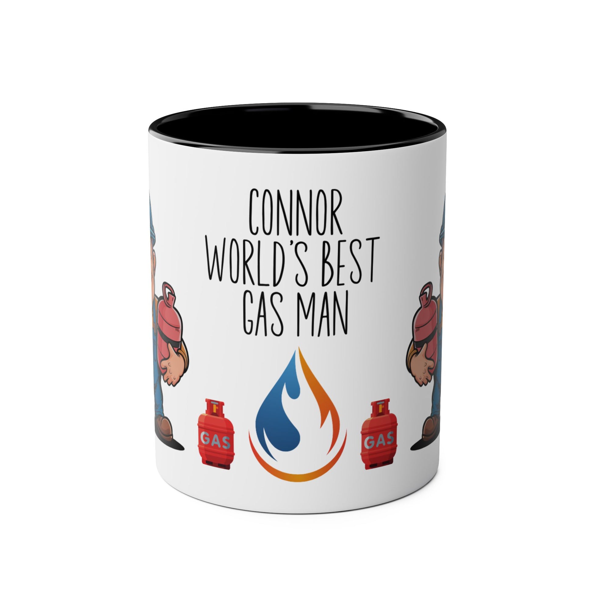 Front Personalised Profession Job Mug World's Best Gas Man