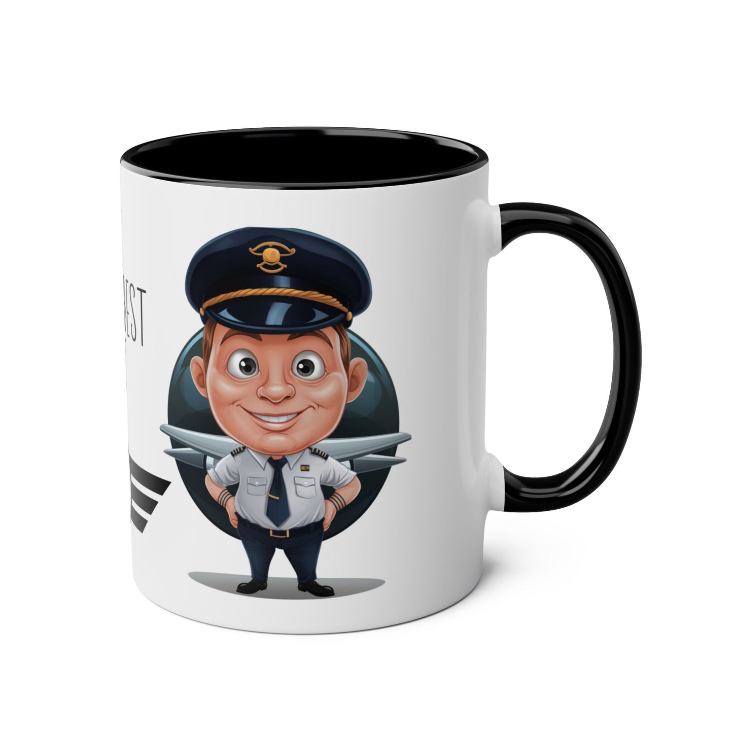 Right Personalised Profession Job Mug World's Best Pilot