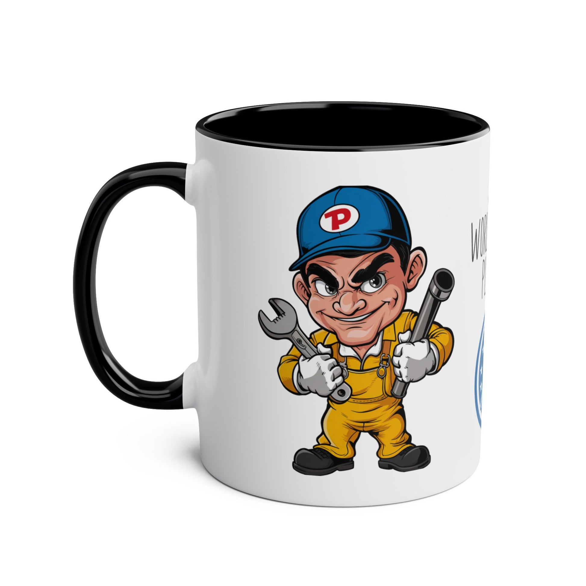 Left Personalised Profession Job Mug World's Best Plumber