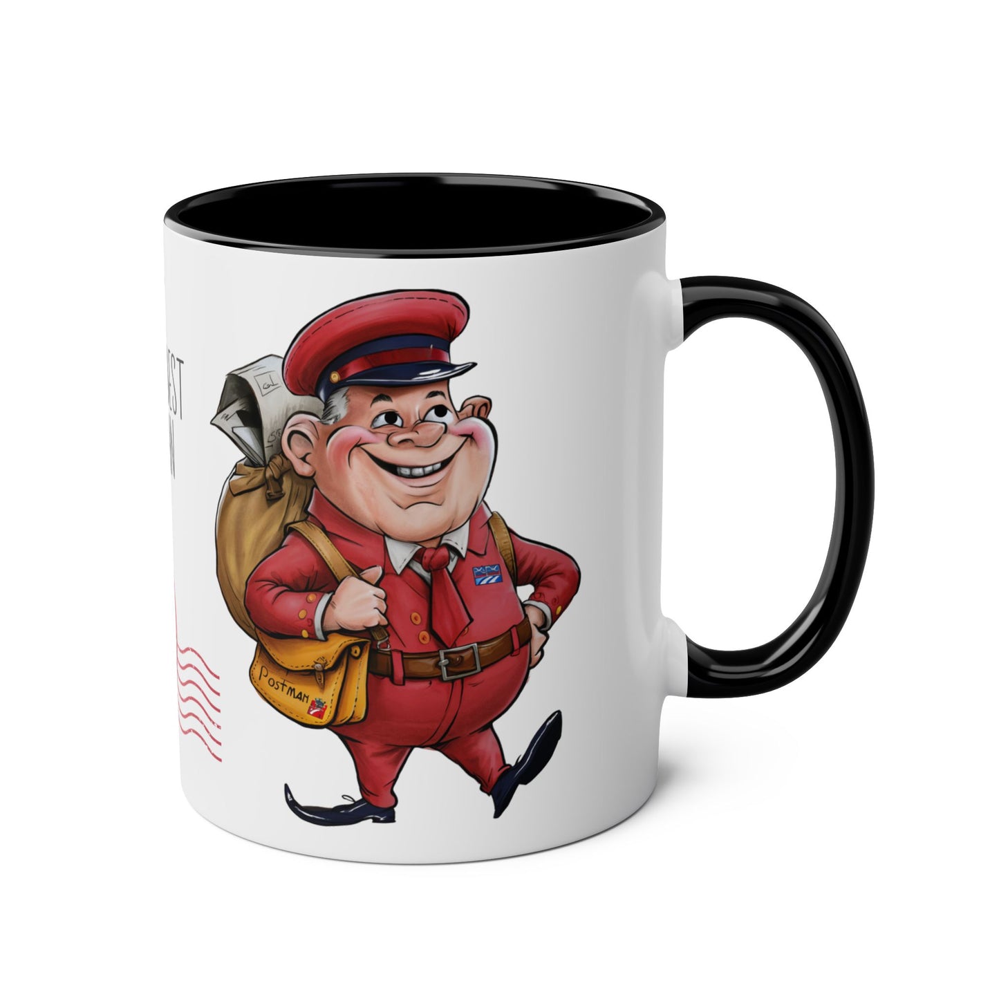 Right Personalised Profession Job Mug World's Best Postman Postie