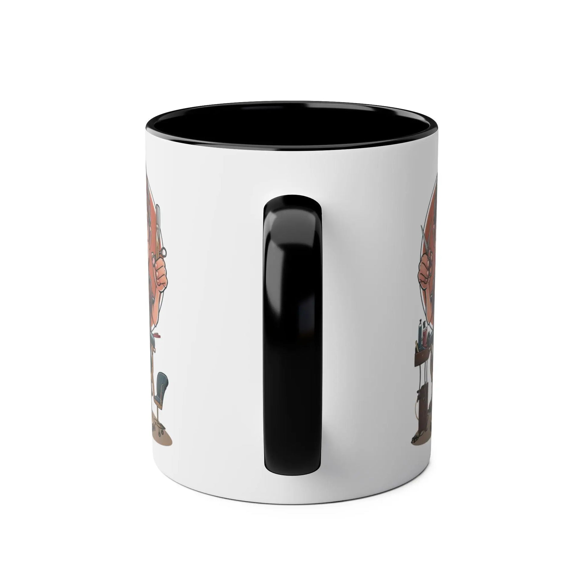 Handle Personalised Profession World's Best Barber Mug