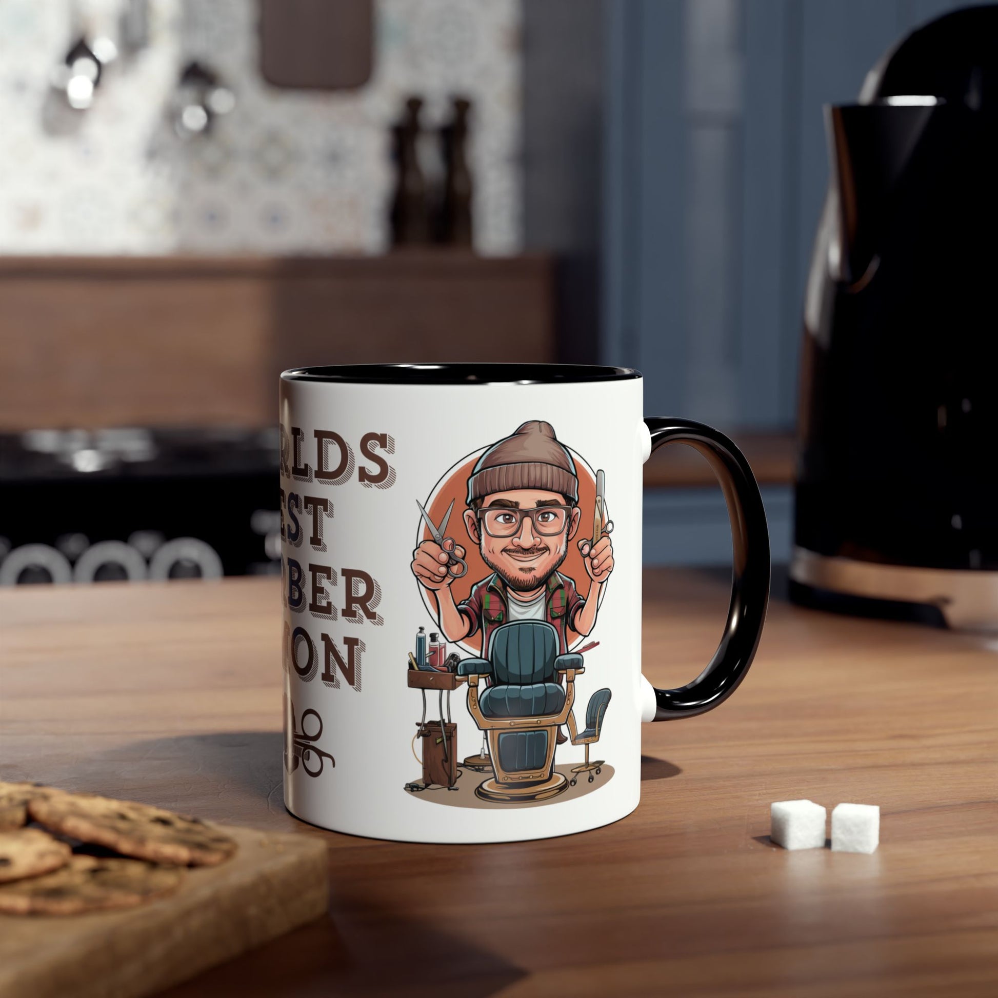 Context Personalised Profession World's Best Barber Mug