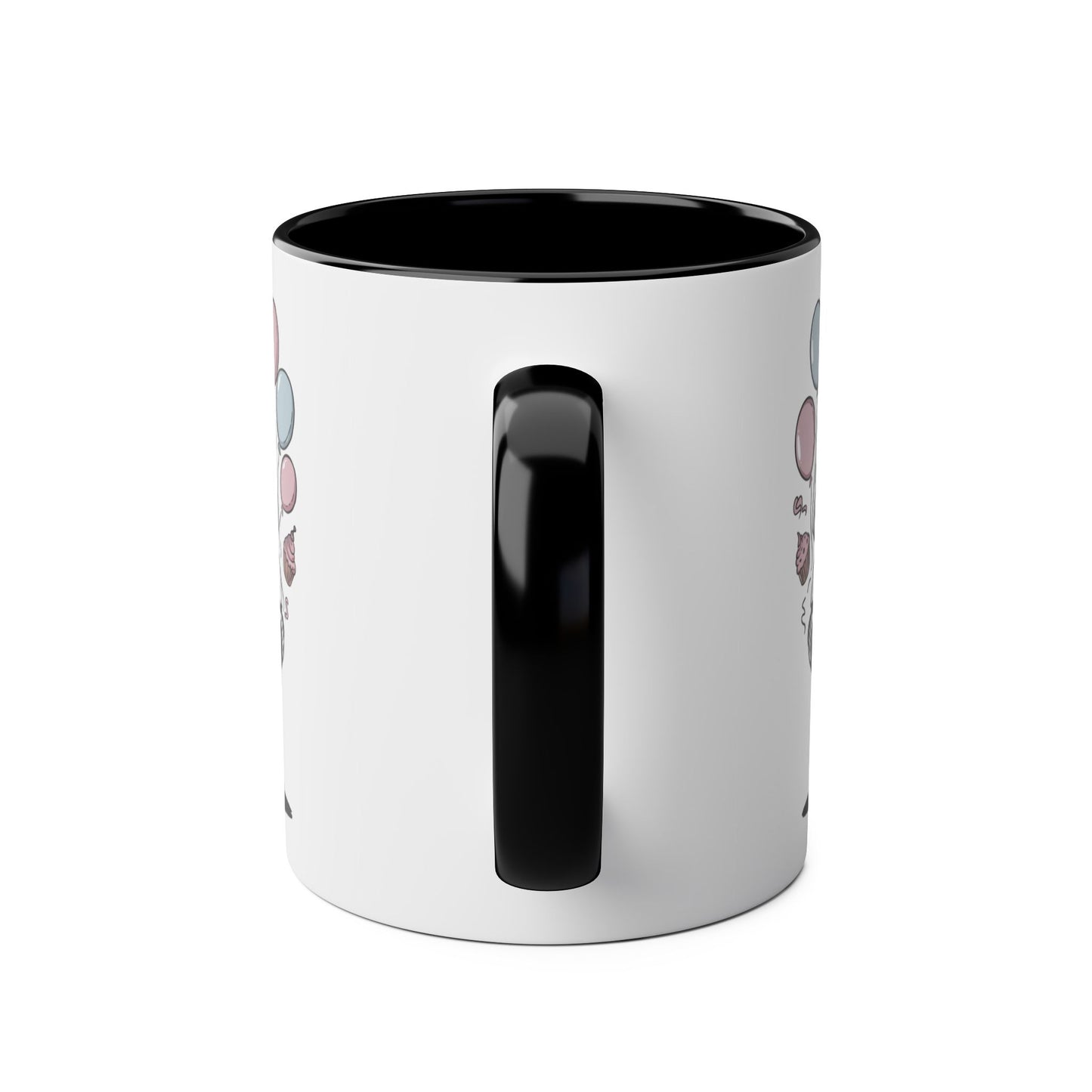 Handle Personalised Stormtrooper Birthday Mug Black