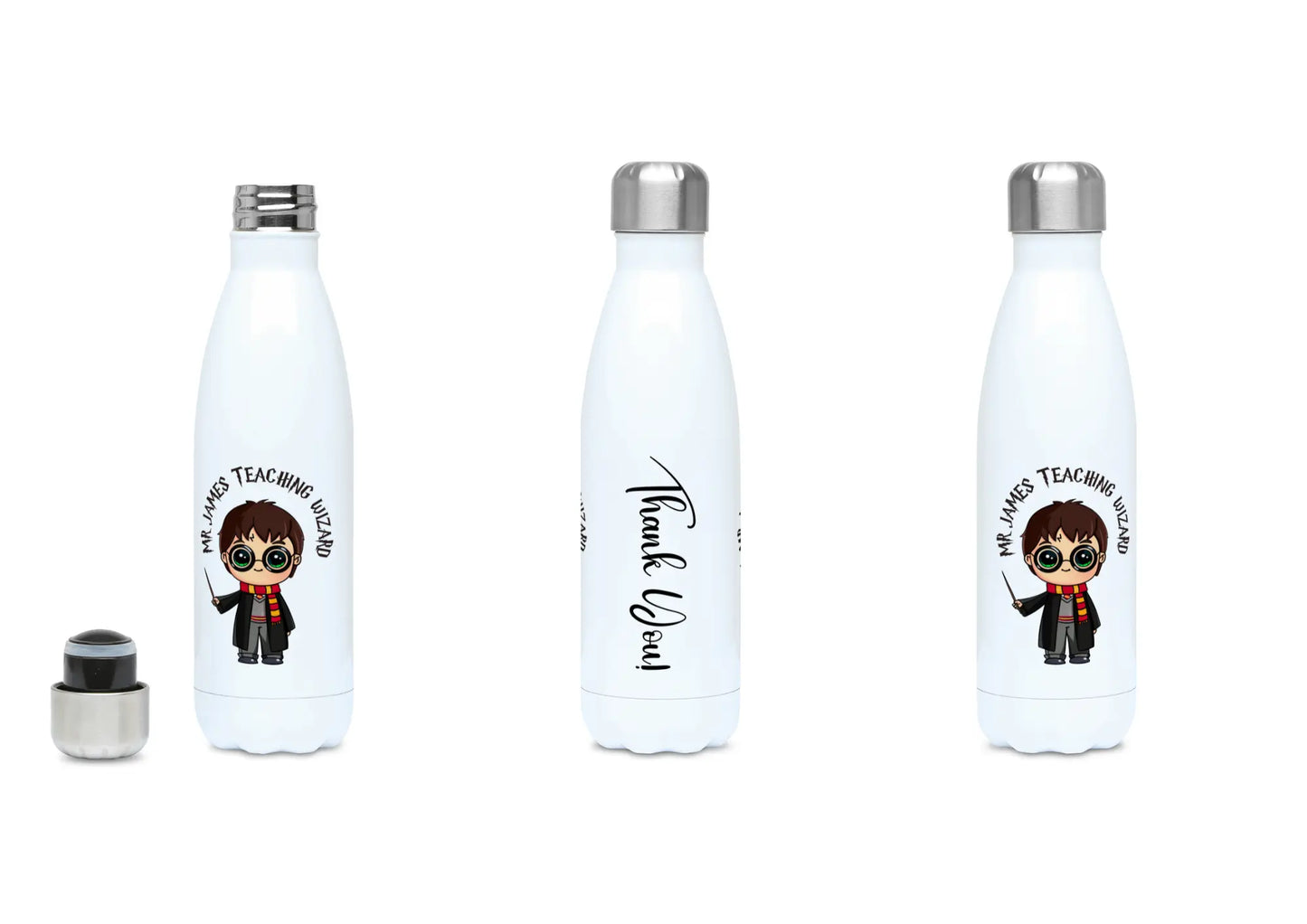 Personalised Teaching Wizard Teachers 500ml Water Bottle