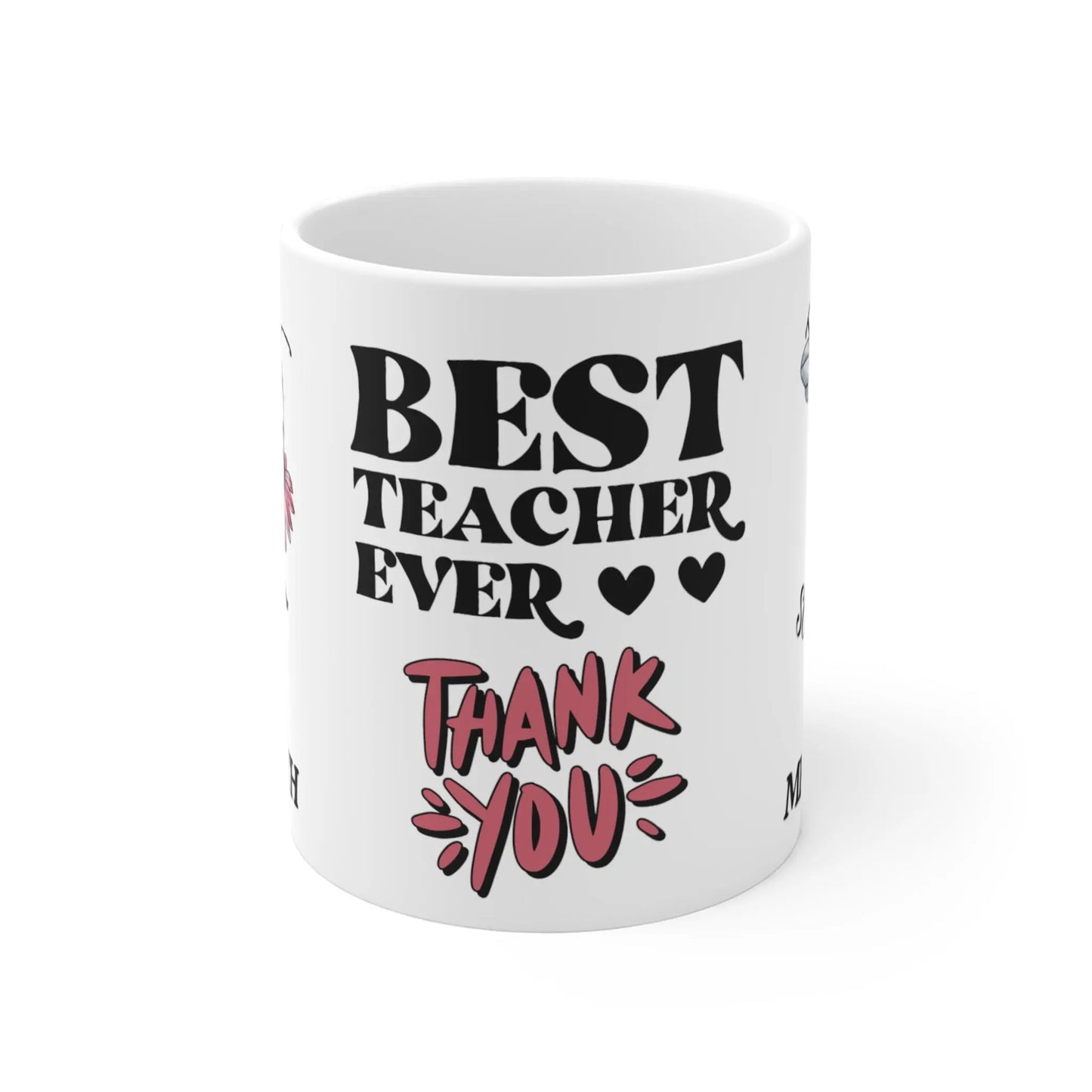 Front Personalised Thanks For Bee-ing So Amazing Teacher Mug