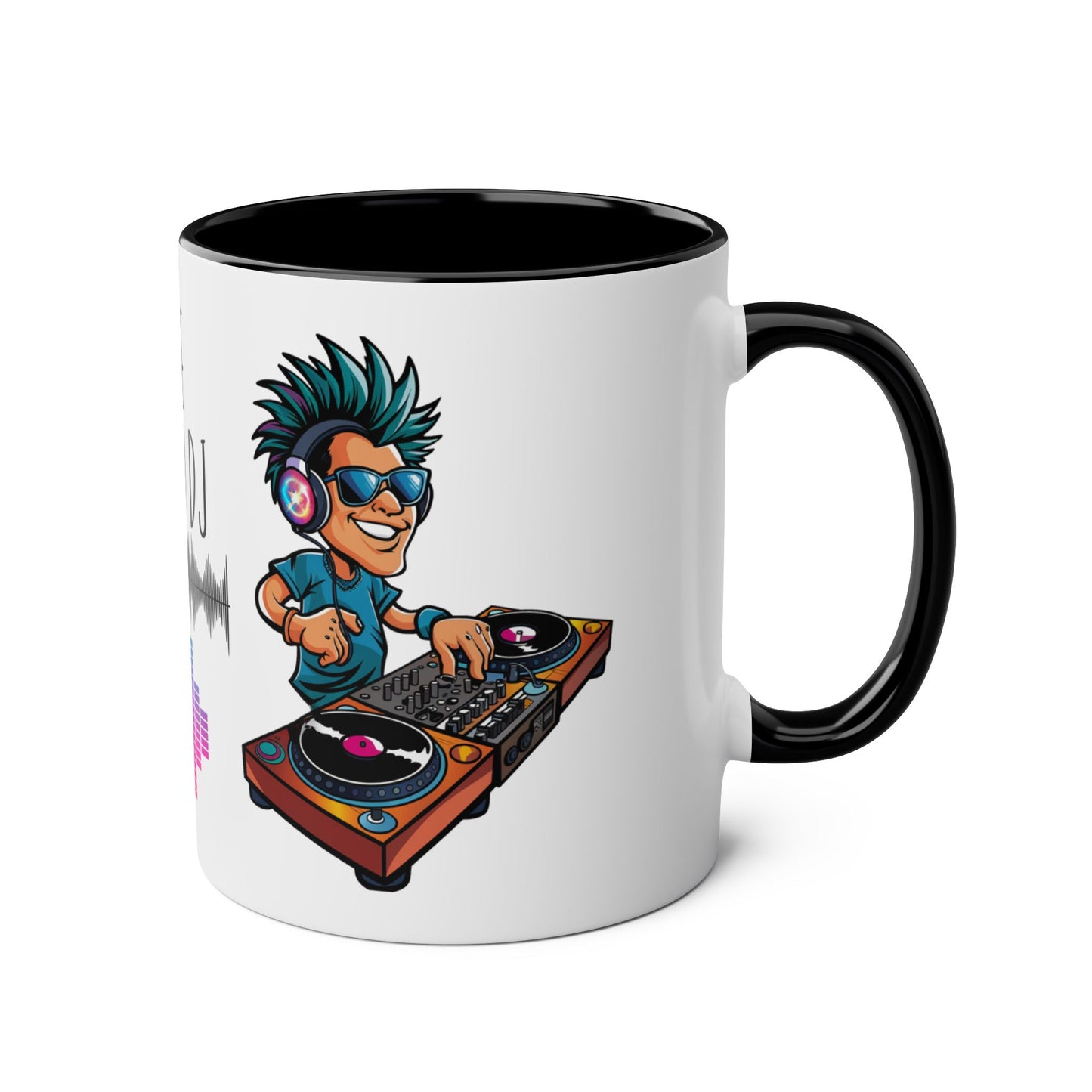 Right Personalised Wicked DJ Disc Jokey Hobbies Mug