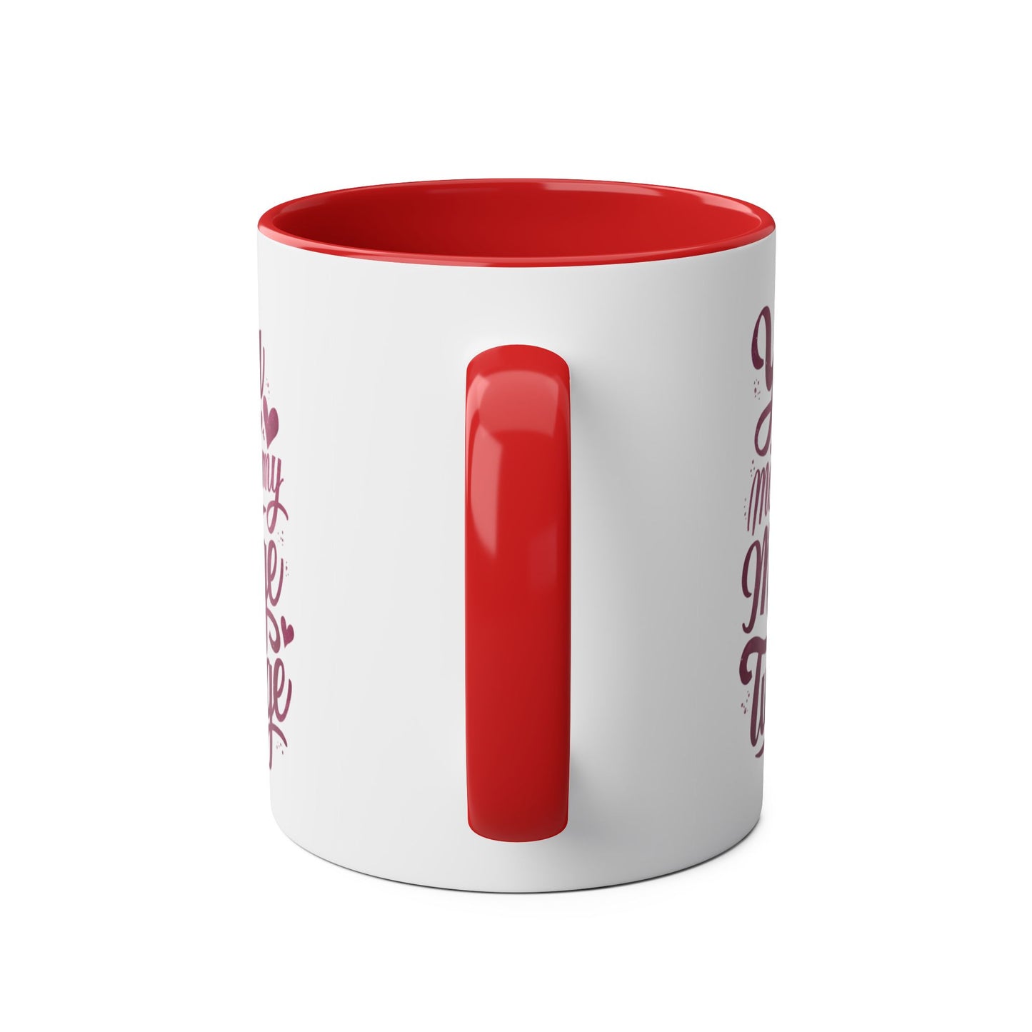 Handle Personalised You Make My Minge Twinge Valentines Day Mug