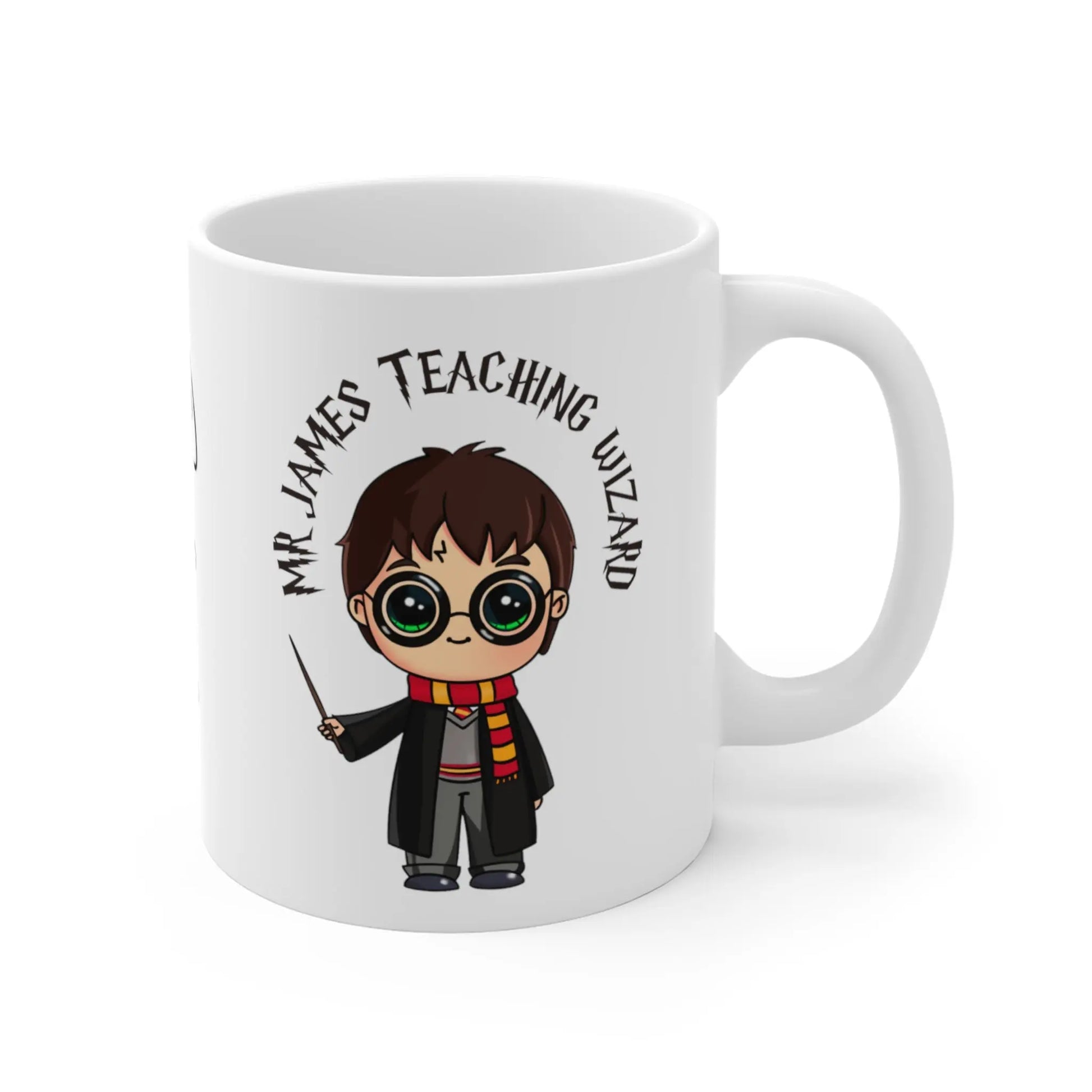 right Personalised Teachers Mug Teaching Wizard Thank You